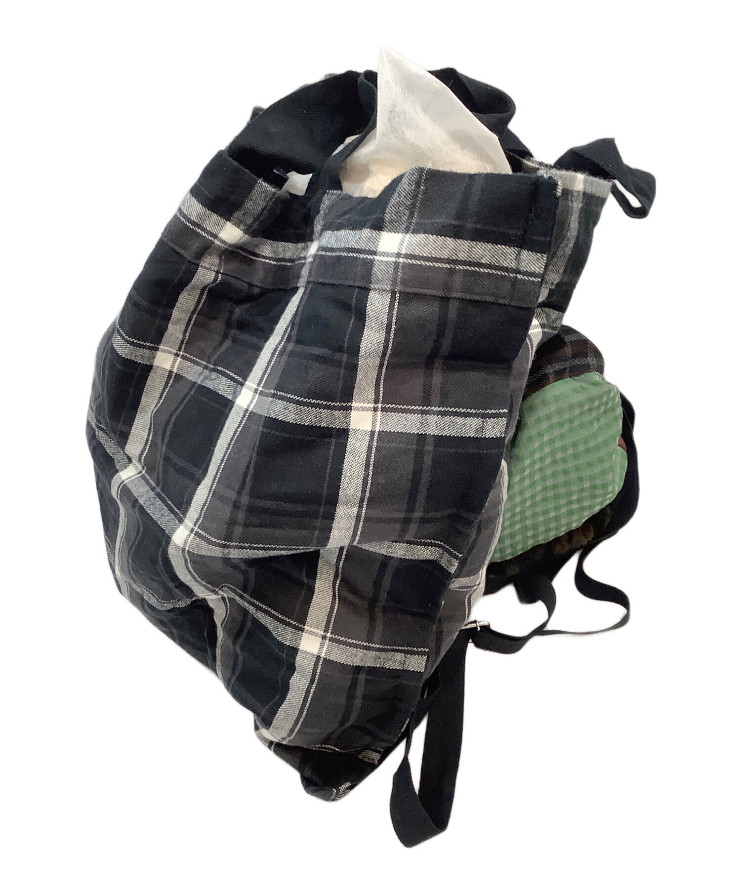 中古・古着通販】sacai (サカイ) 巾着2WAYショルダーバッグ グリーン