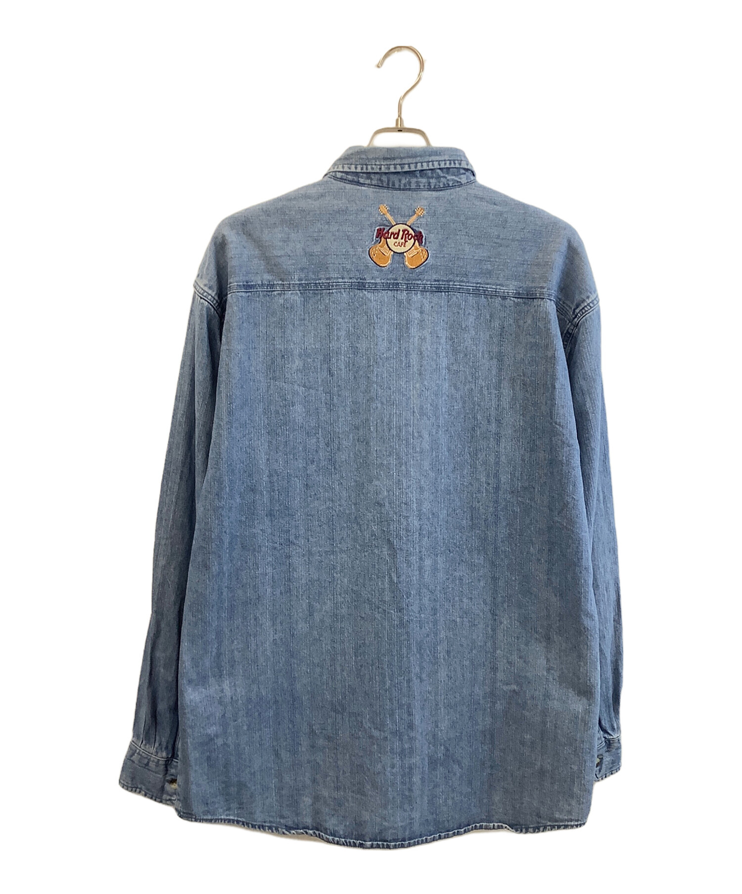 中古・古着通販】Hard Rock cafe (ハードロックカフェ) デニムシャツ