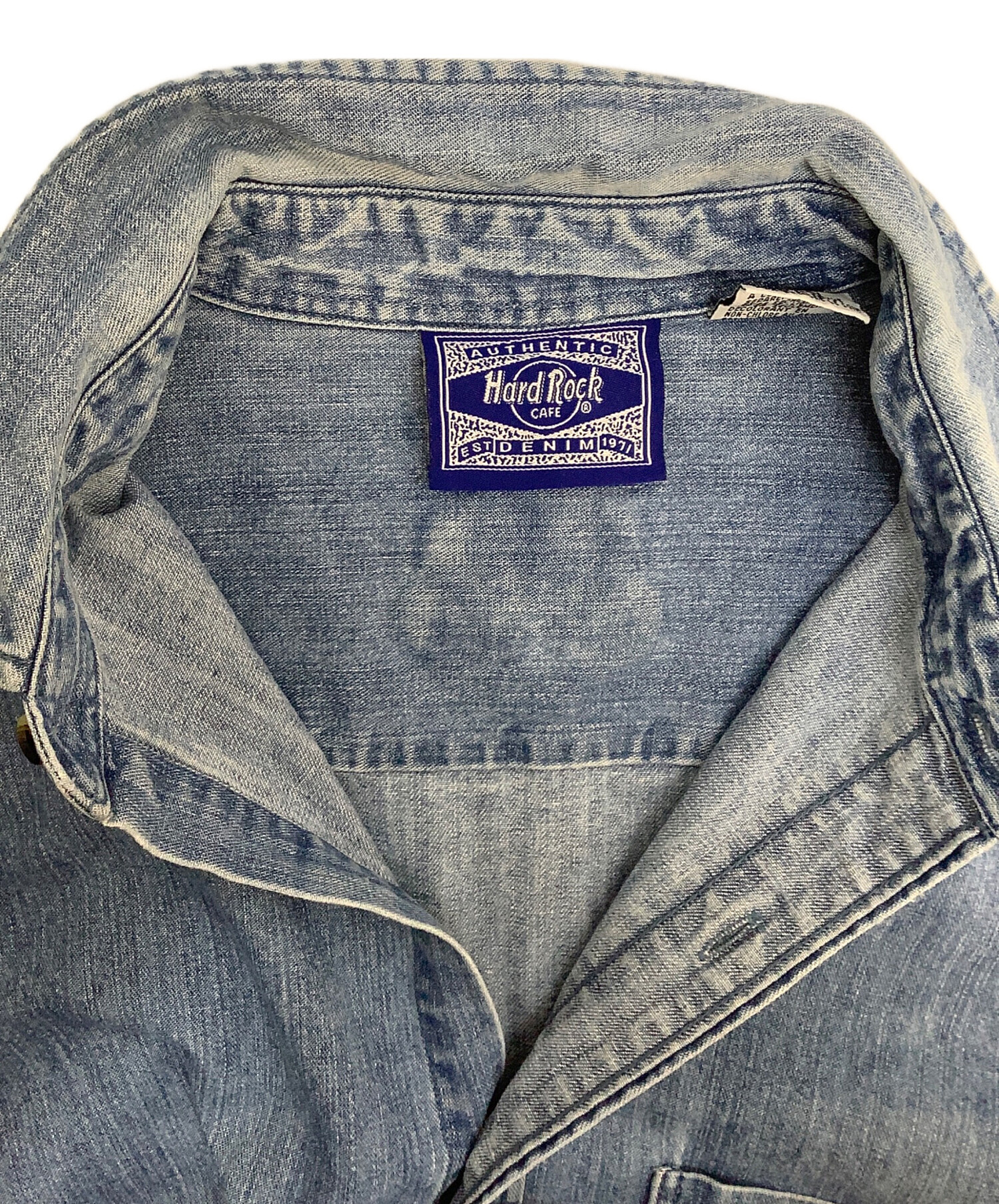 中古・古着通販】Hard Rock cafe (ハードロックカフェ) デニムシャツ