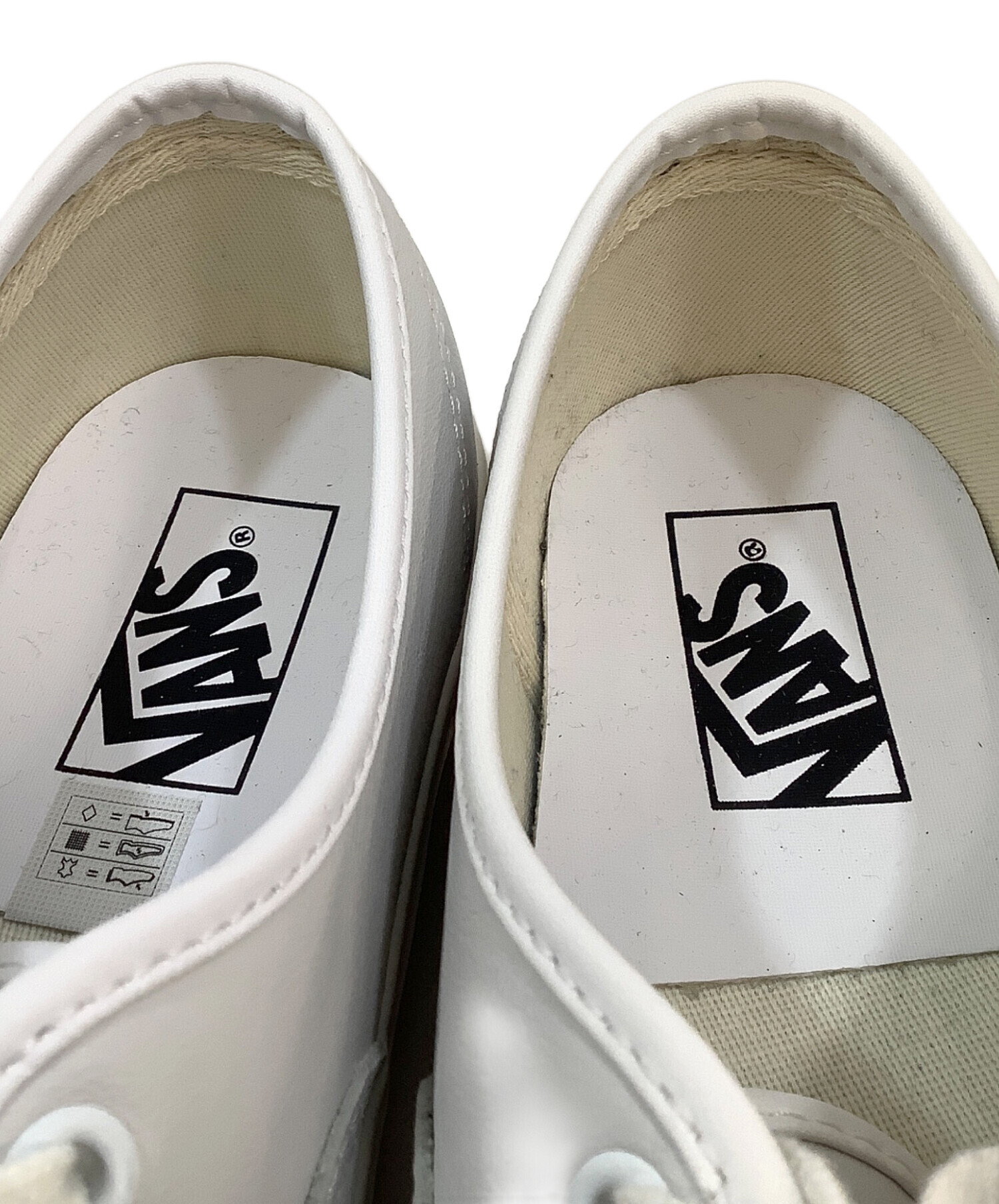 中古・古着通販】VANS (バンズ) オーセンティック44DX ホワイト サイズ 