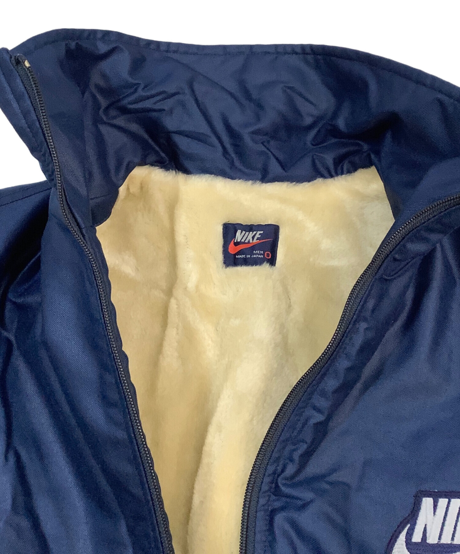 中古・古着通販】NIKE (ナイキ) ボアジャケット ブルー サイズ:XL