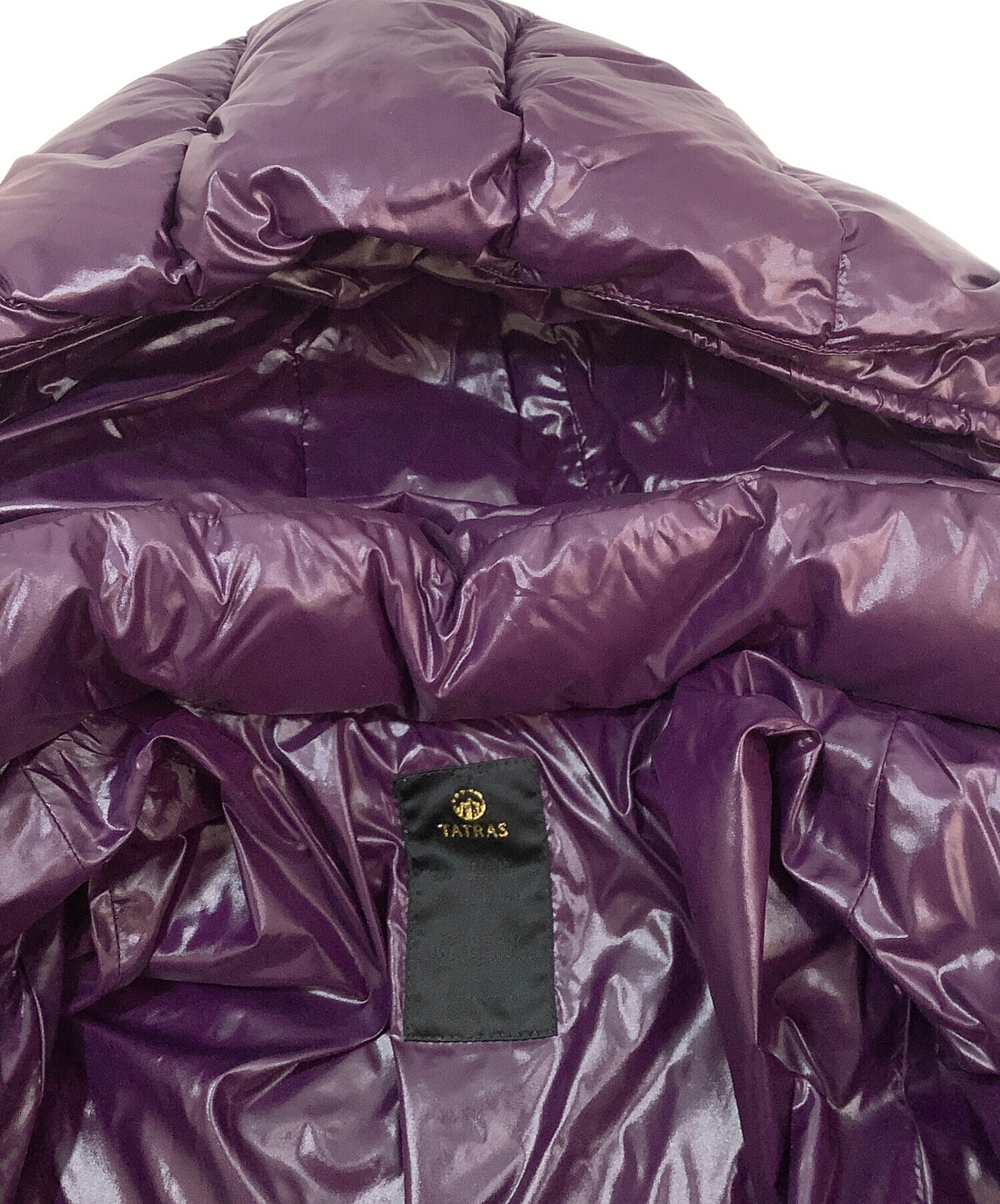 中古・古着通販】TATRAS (タトラス) ダウンジャケット パープル サイズ