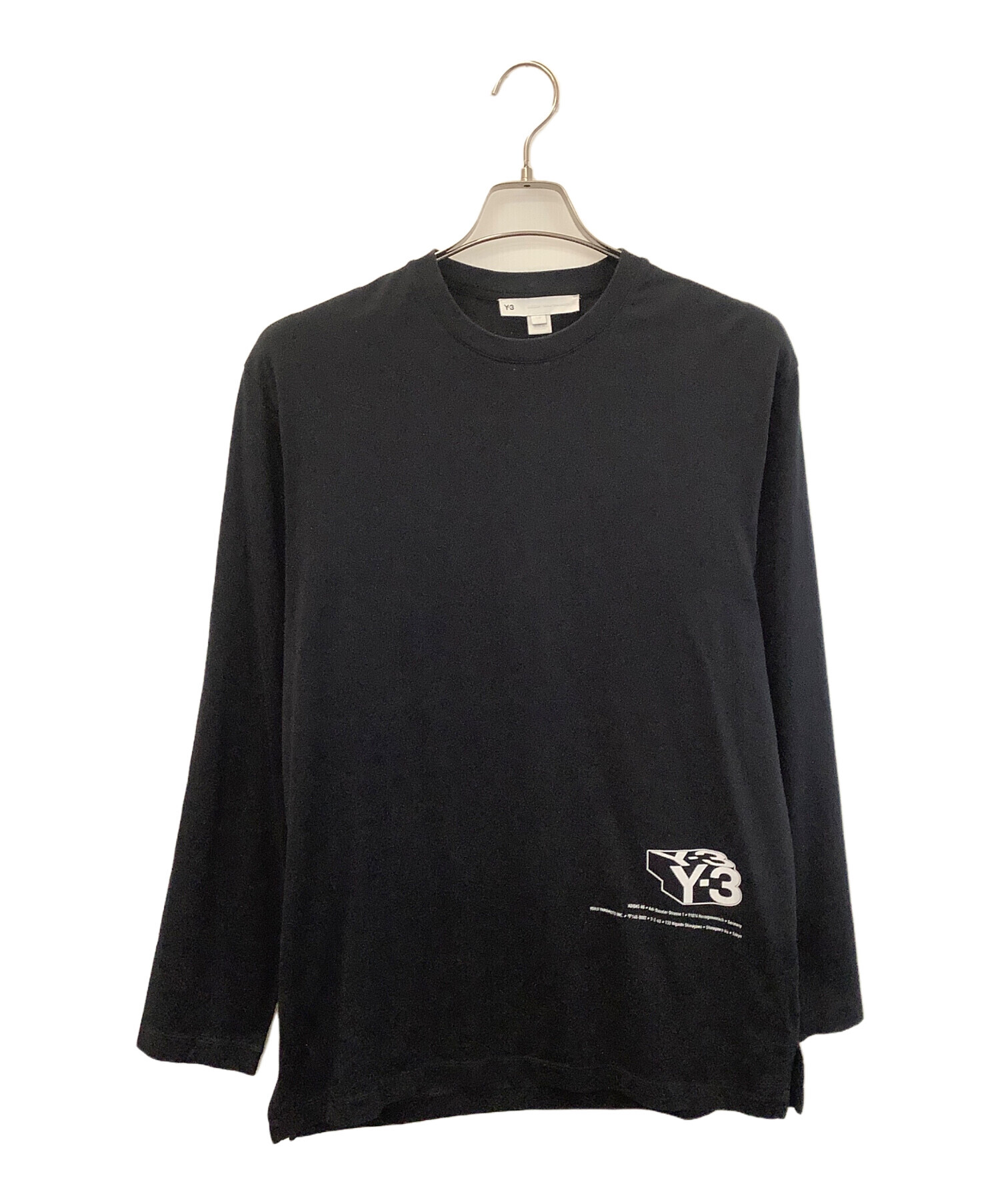 中古・古着通販】Y-3 (ワイスリー) U CH2 ZINE PAGE-2 LS TEE ブラック 
