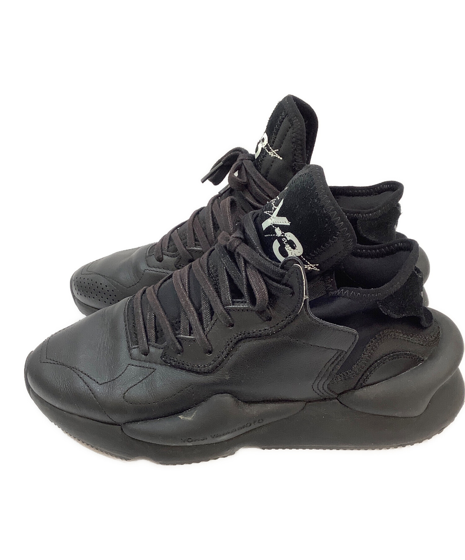 中古・古着通販】Y-3 (ワイスリー) スニーカー ブラック サイズ:25.5