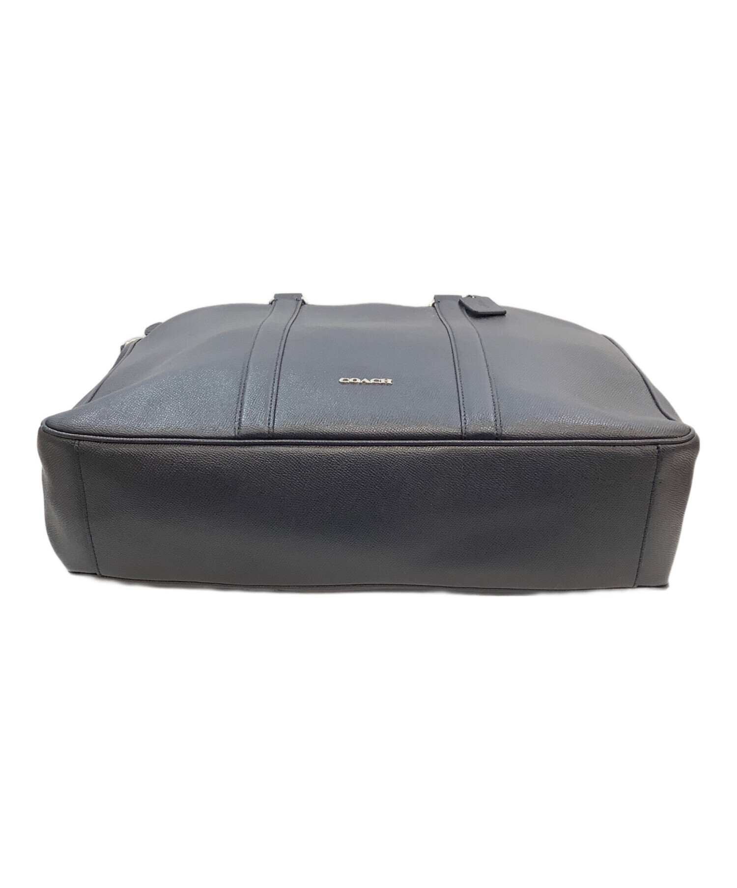 中古・古着通販】COACH (コーチ) 2WAYブリーフケース ネイビー