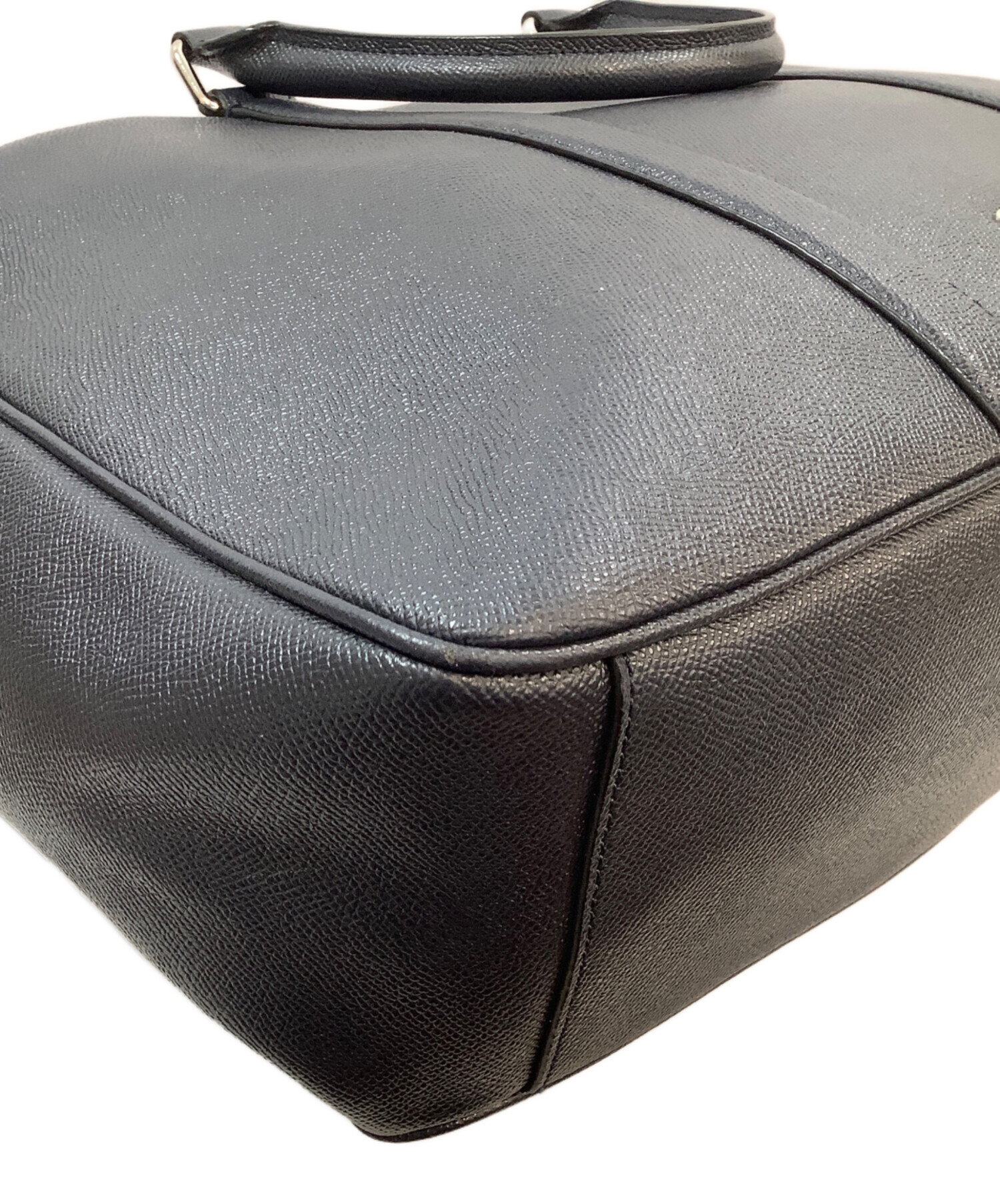中古・古着通販】COACH (コーチ) 2WAYブリーフケース ネイビー