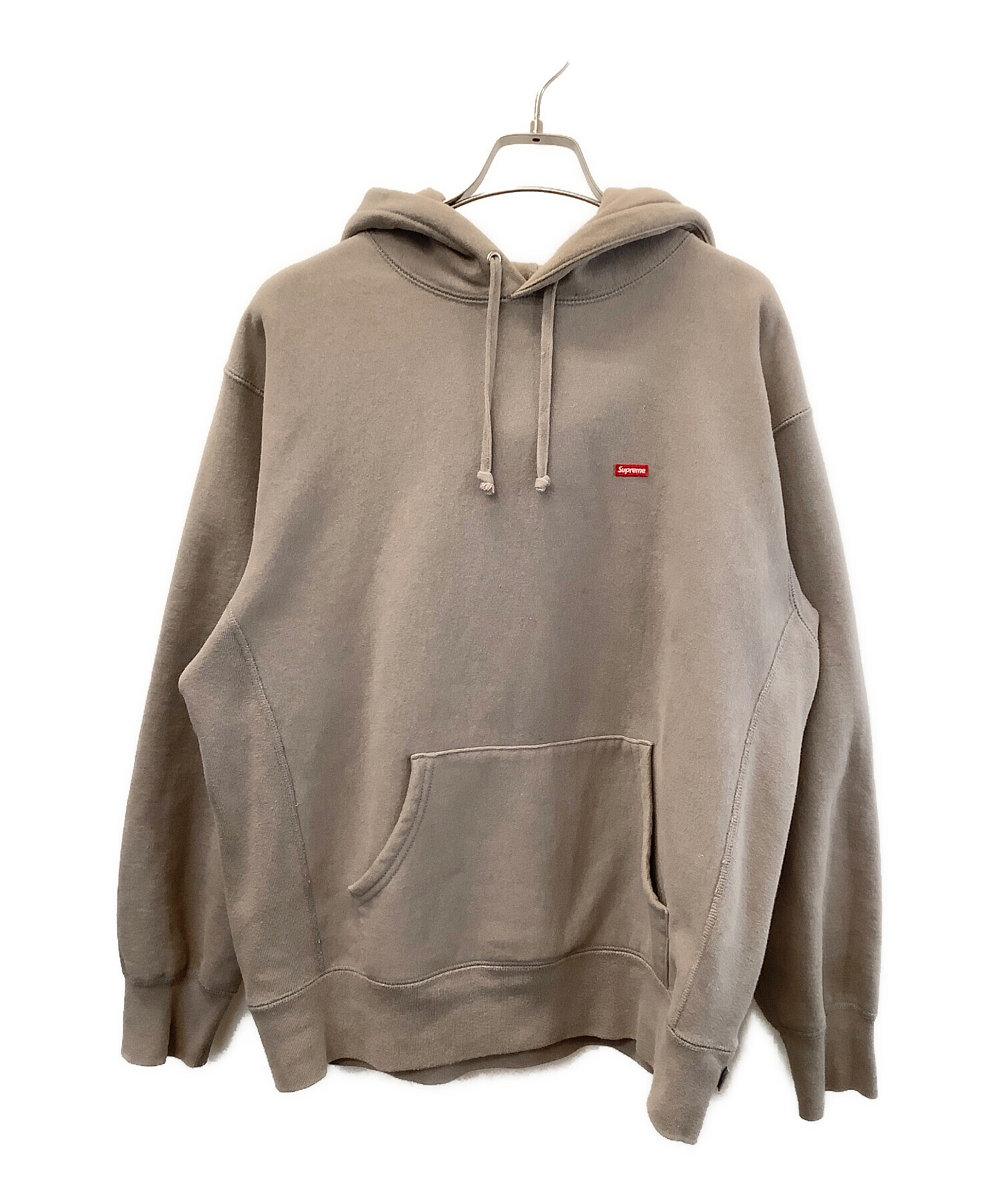 中古・古着通販】SUPREME (シュプリーム) パーカー ベージュ サイズ:S 