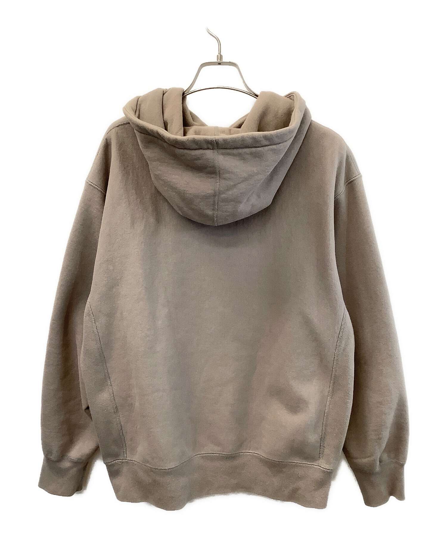 中古・古着通販】SUPREME (シュプリーム) パーカー ベージュ サイズ:S