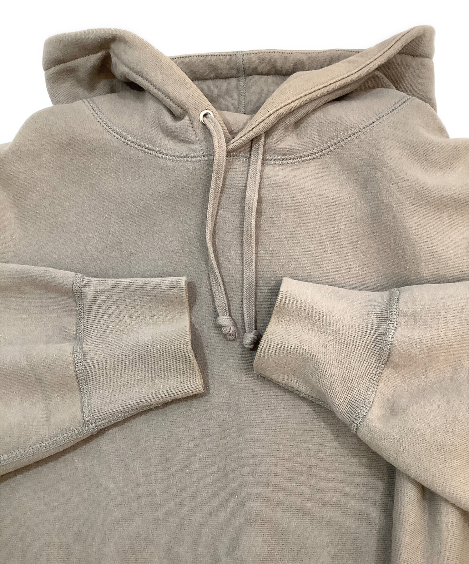 中古・古着通販】SUPREME (シュプリーム) パーカー ベージュ サイズ:S