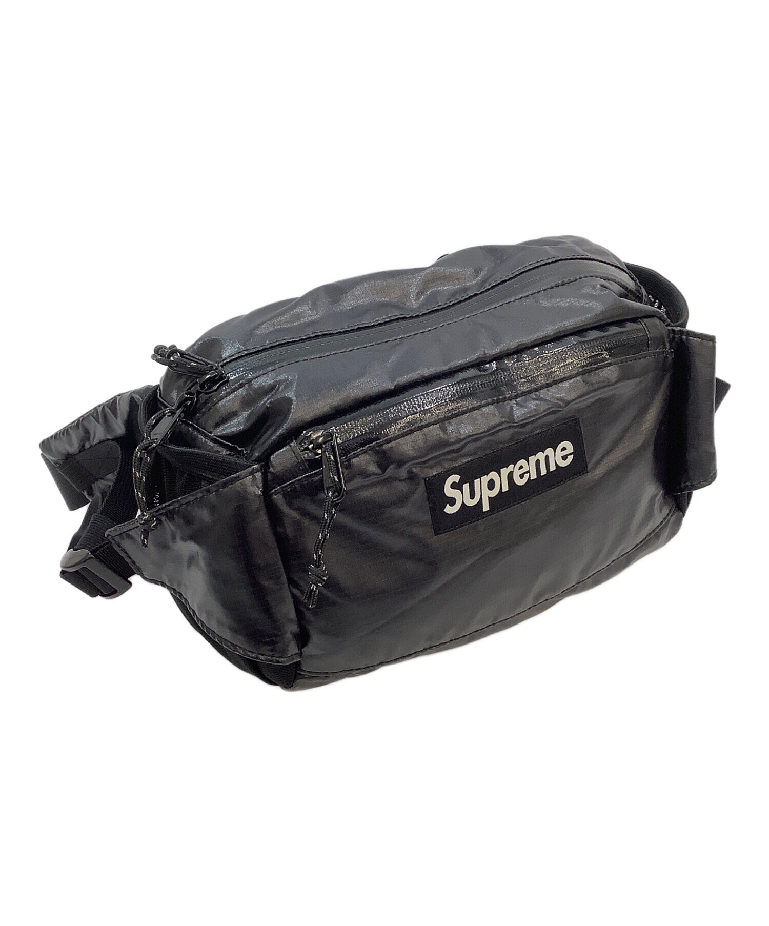 中古・古着通販】SUPREME (シュプリーム) ウエストバッグ ブラック