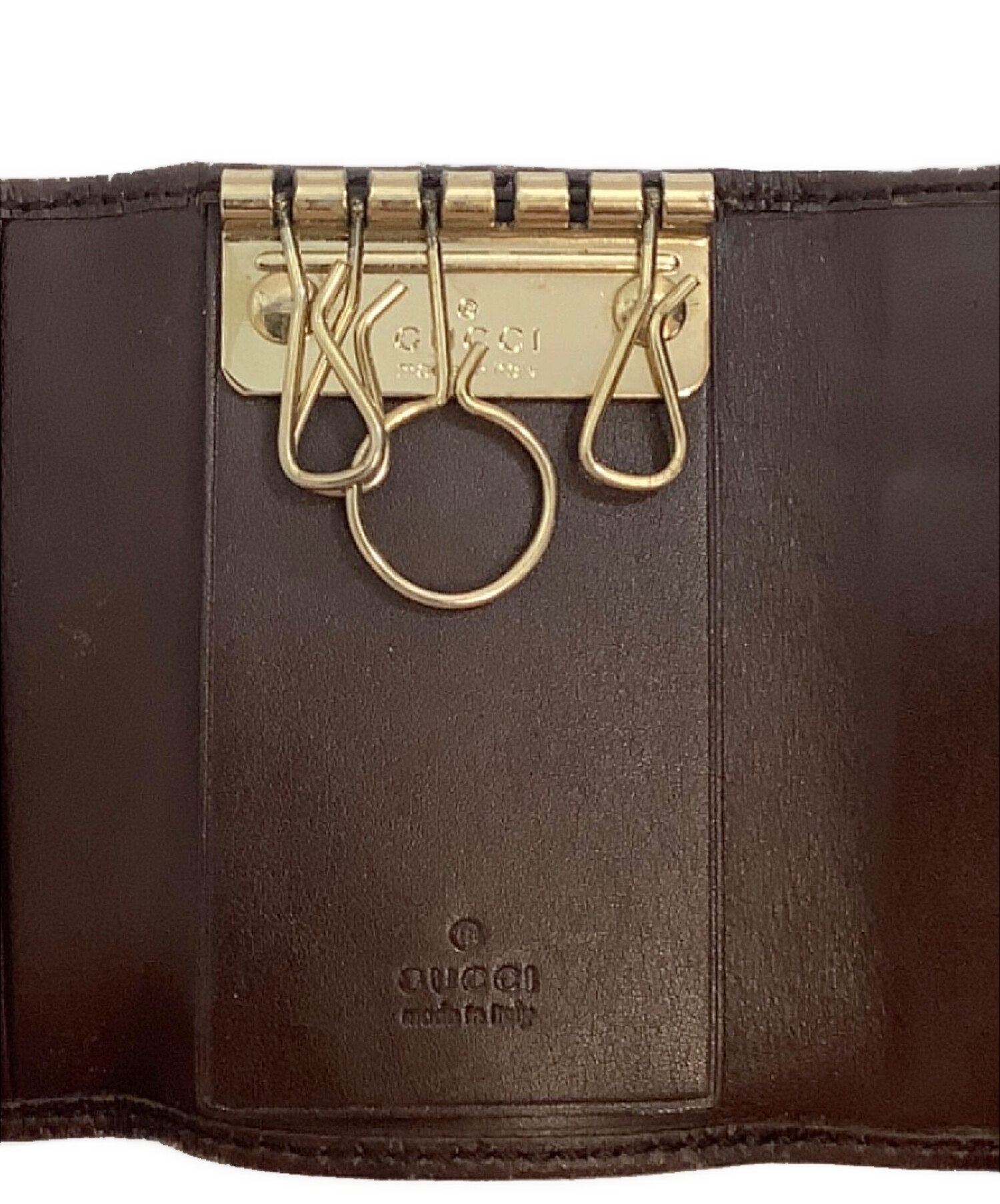 中古・古着通販】GUCCI (グッチ) キーケース ブラウン｜ブランド・古着