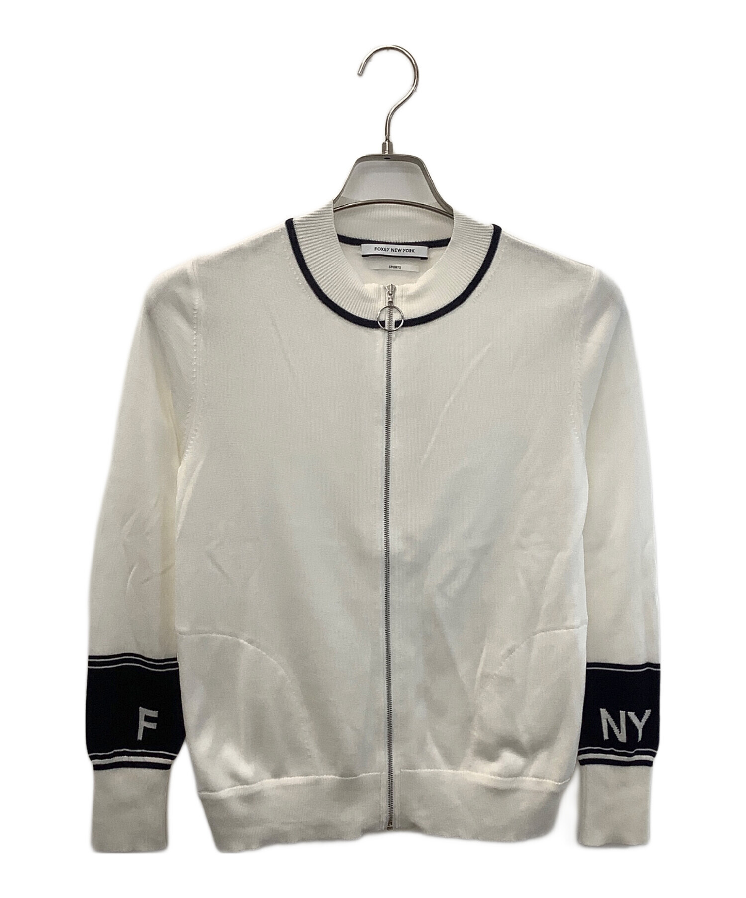 フォクシーニューヨーク FOXEY NEW YORK ボレロ サイズ40 M 黒 レディース 美品 トップス