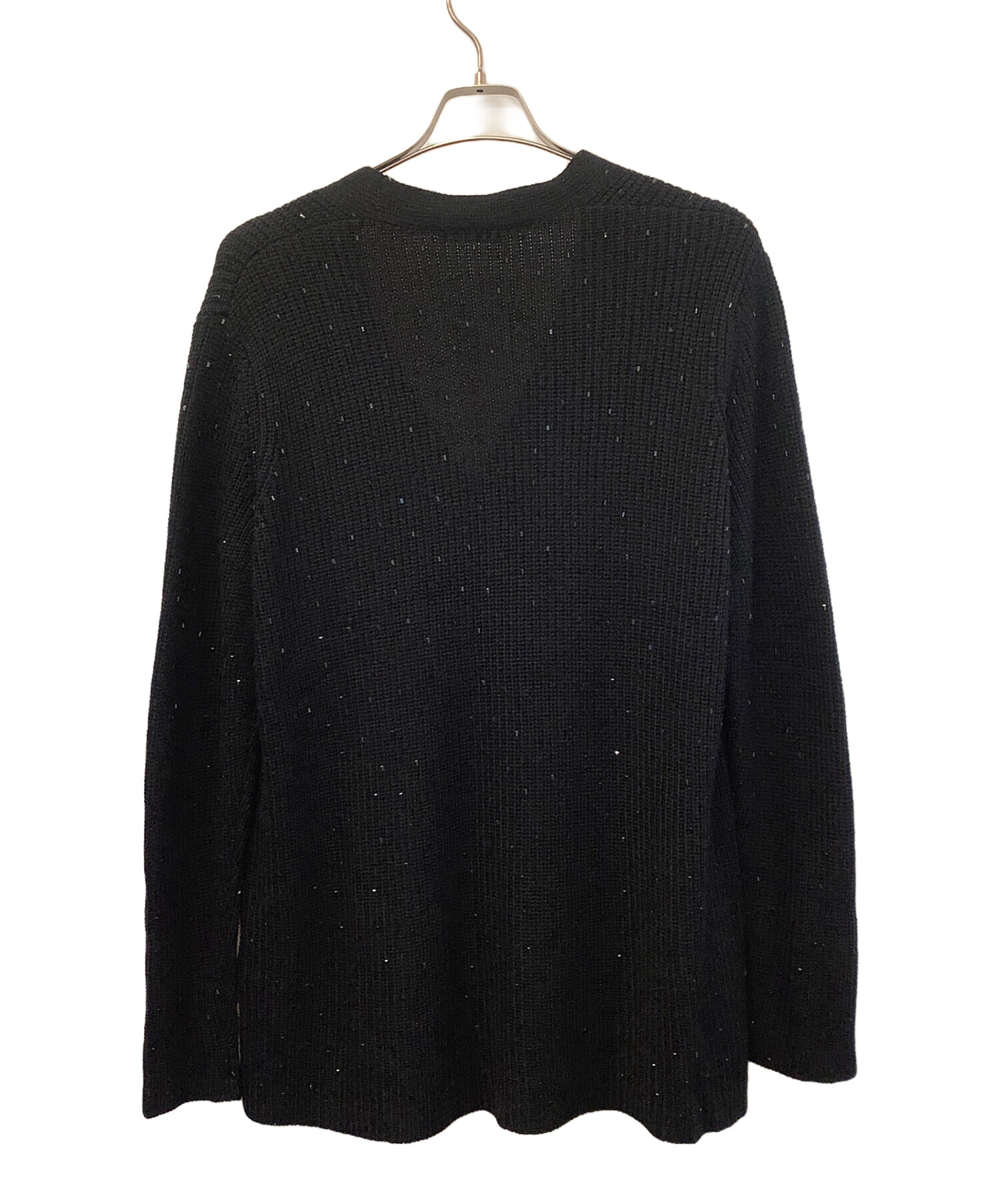 MARINA RINALDI　シルクカーディガン Silk and cashmere cardigan, yellow | Marina Rinaldi