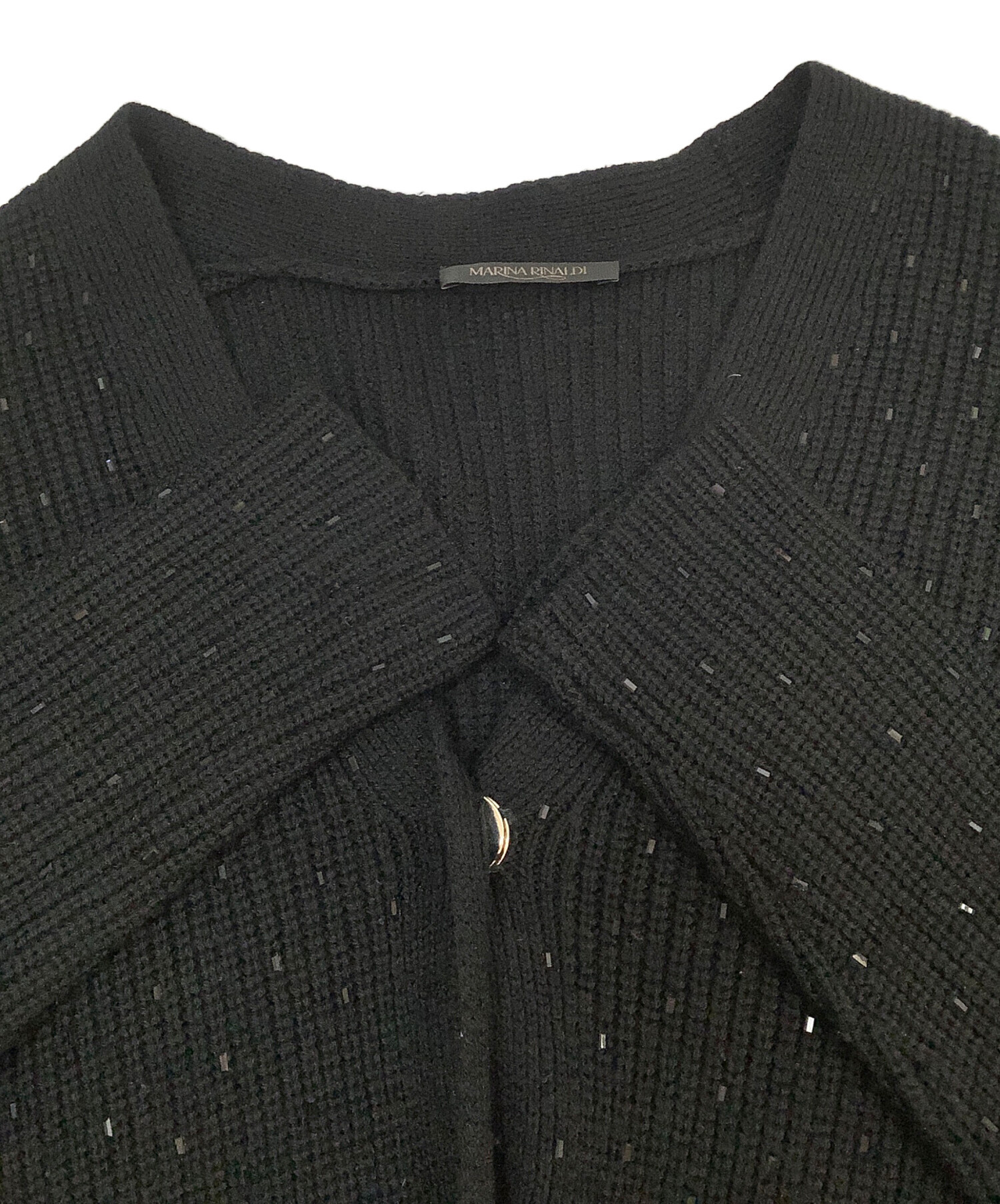 中古・古着通販】MARINA RINALDI (マリナリナルディ) 厚手カーディガン