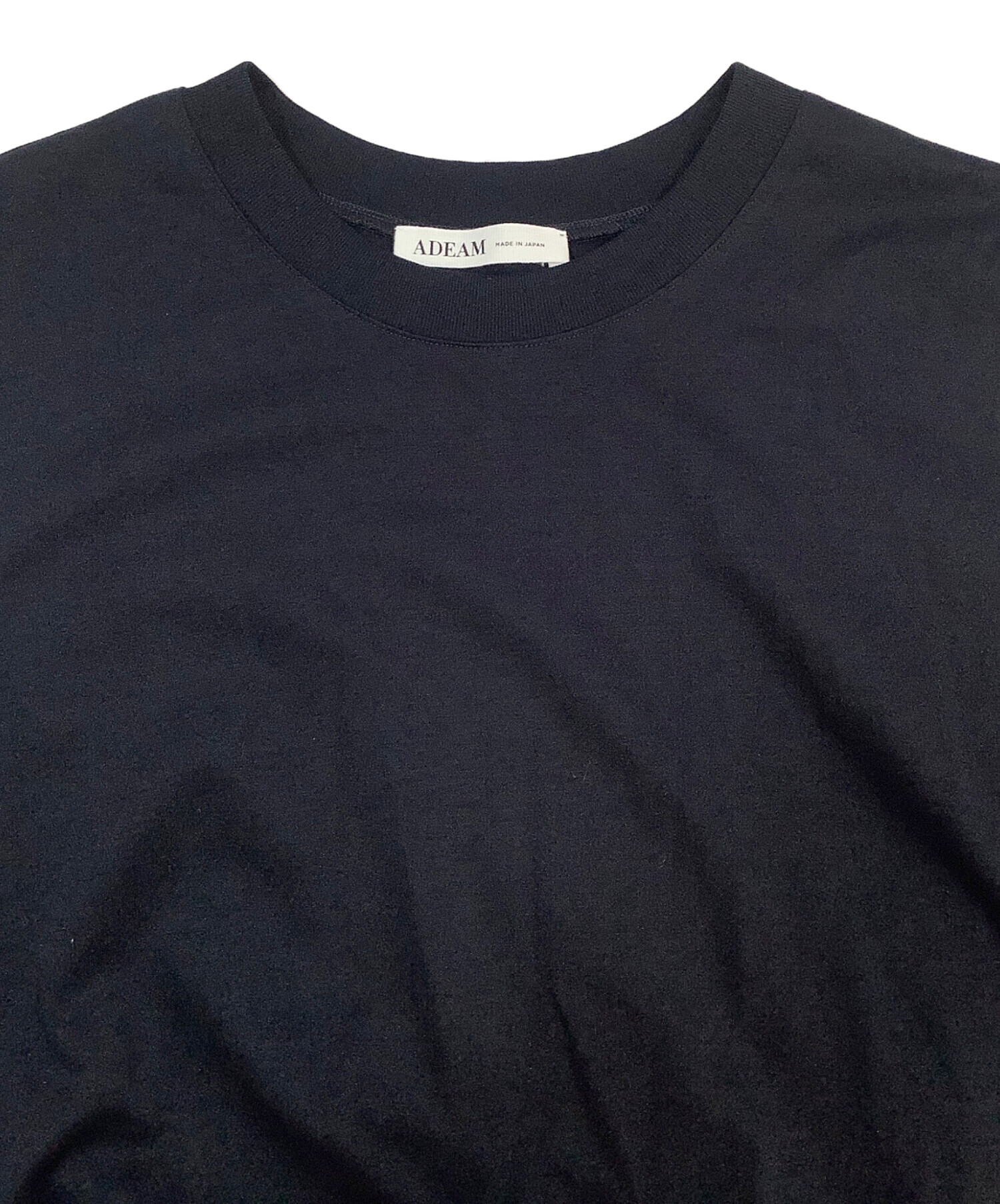 中古・古着通販】ADEAM (アディアム) ノースリーブカットソー ネイビー 
