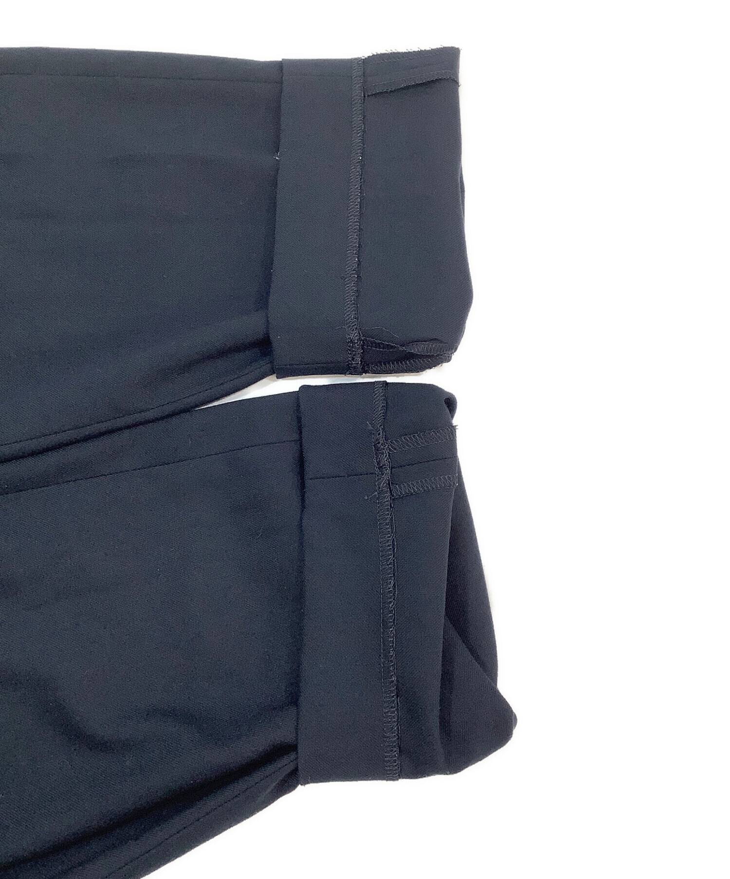 中古・古着通販】ANAYI (アナイ) イージーパンツ ネイビー サイズ:36