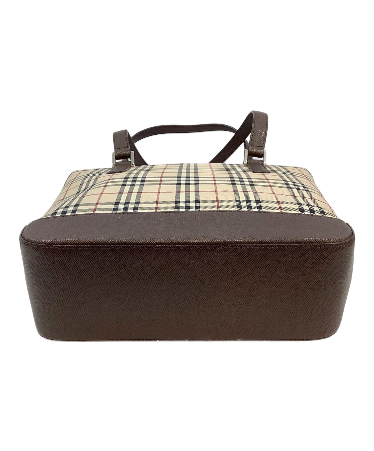 中古・古着通販】BURBERRY (バーバリー) ノバチェックトートバッグ