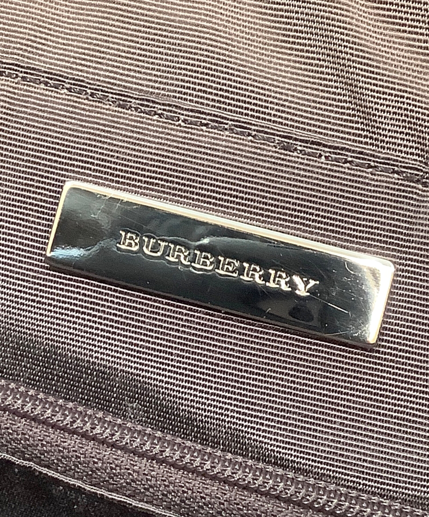 中古・古着通販】BURBERRY (バーバリー) ノバチェックトートバッグ