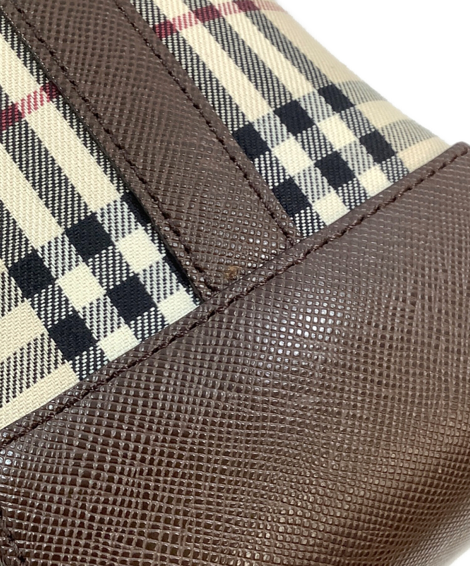 中古・古着通販】BURBERRY (バーバリー) ノバチェックトートバッグ