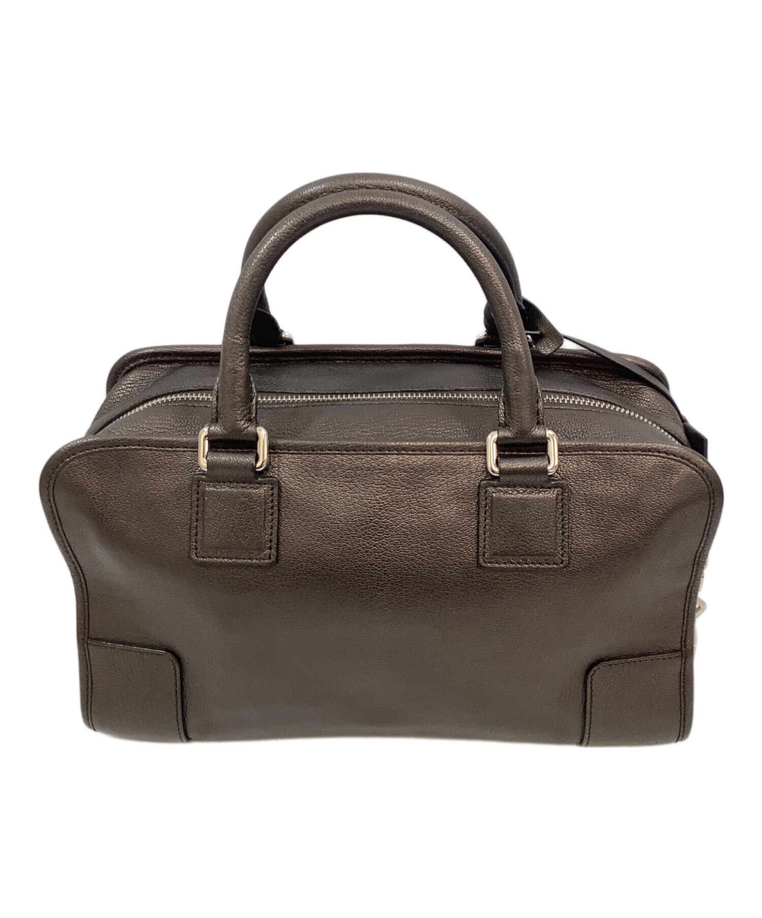 中古・古着通販】LOEWE (ロエベ) ハンドバッグ ブラウン｜ブランド