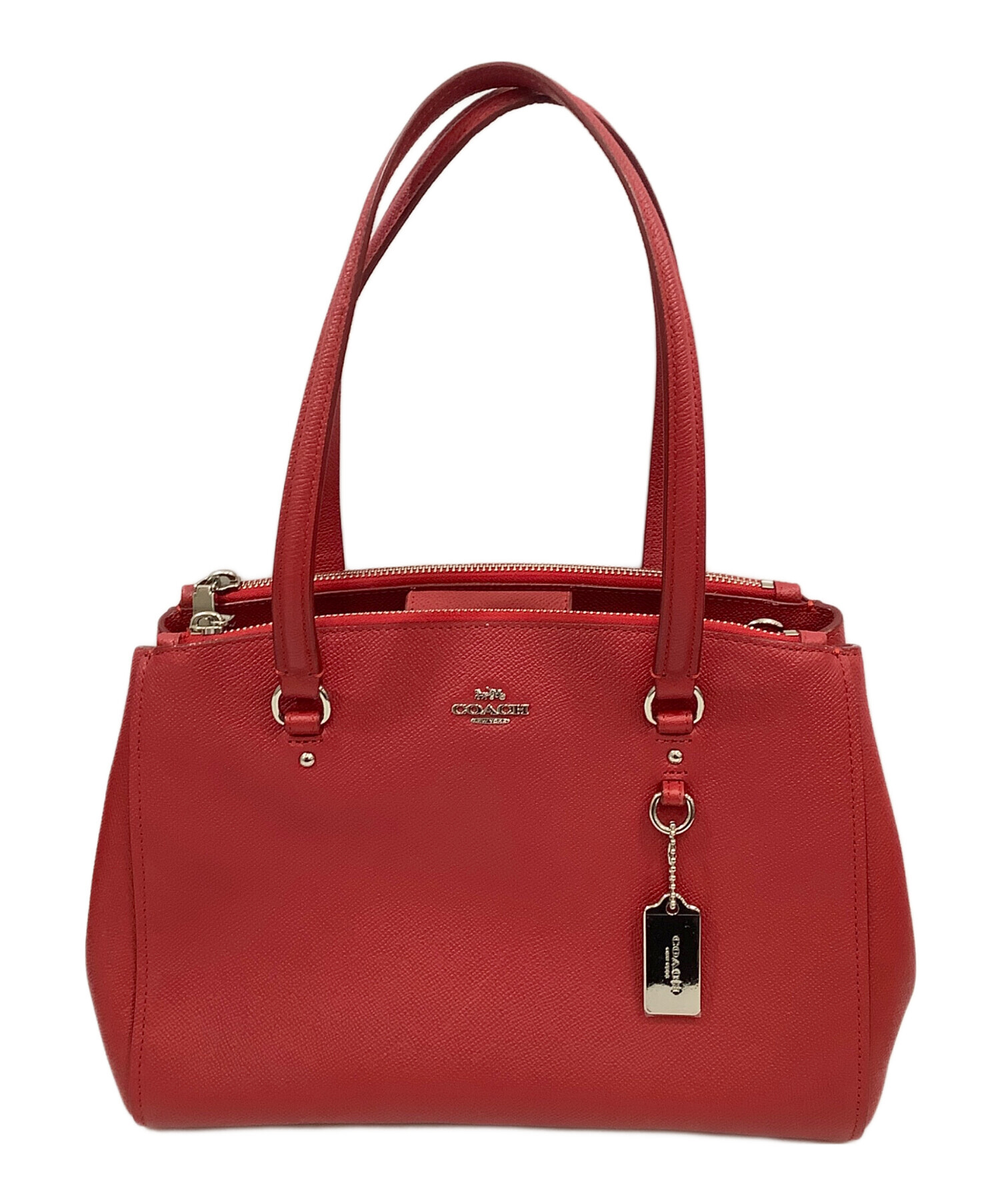 中古・古着通販】COACH (コーチ) ハンドバッグ レッド｜ブランド・古着 