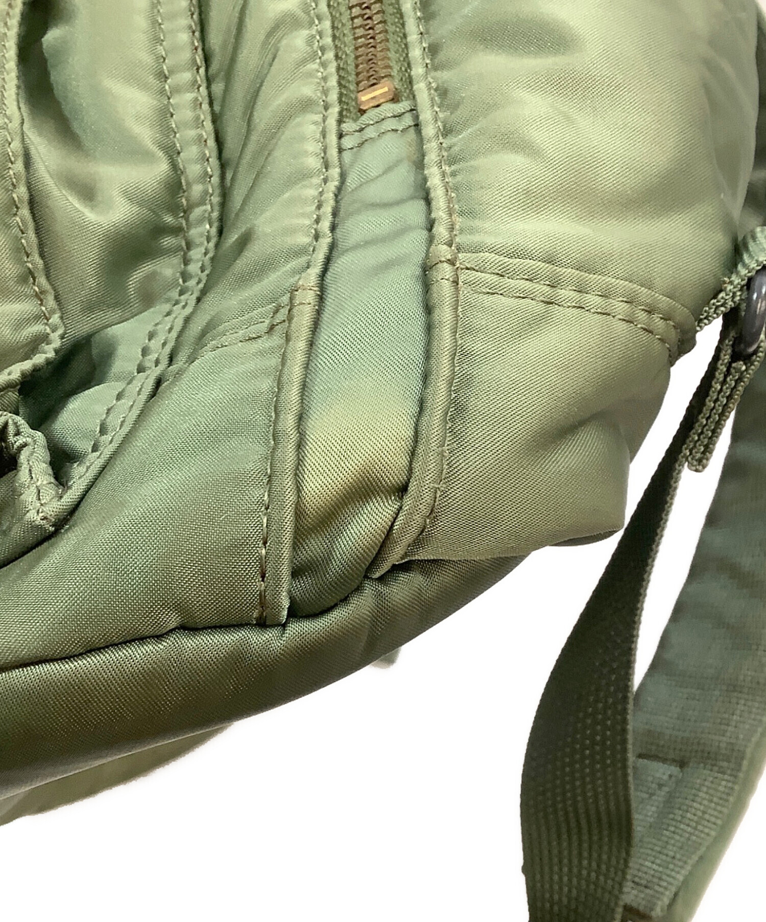 ポーターリュック　カーキ 中古・古着通販】PORTER (ポーター) リュック カーキ｜ブランド