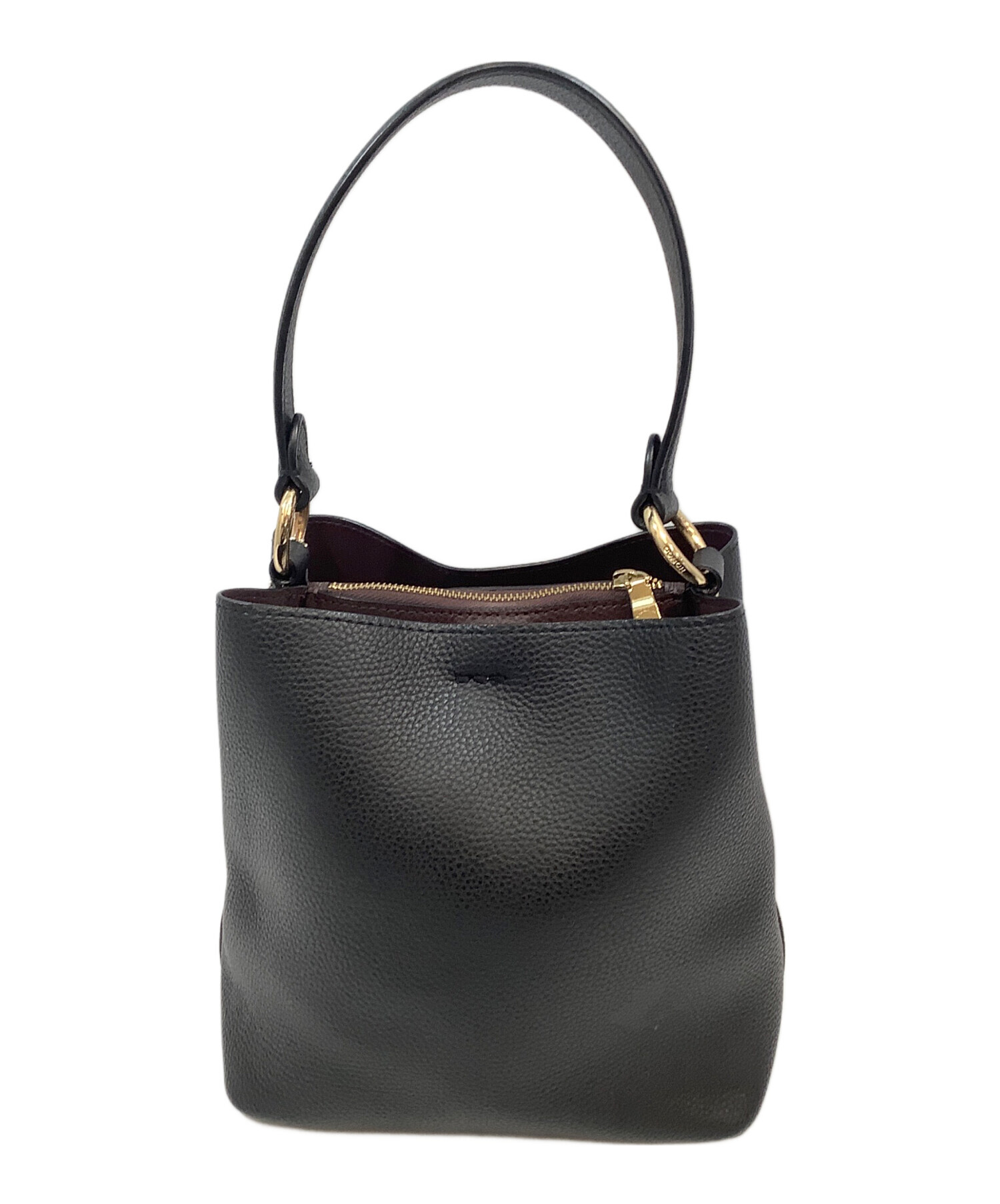 中古・古着通販】COACH (コーチ) ハンドバッグ ブラック｜ブランド