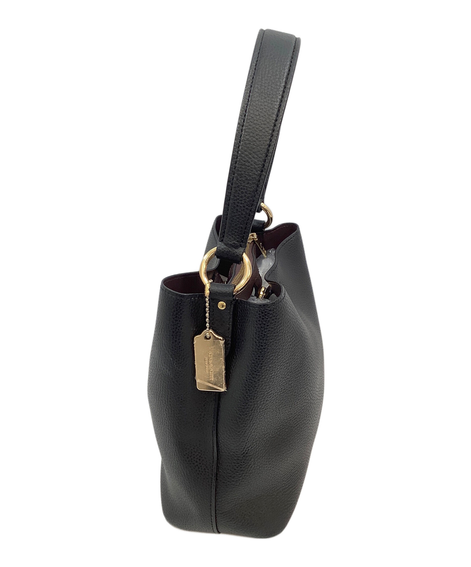 中古・古着通販】COACH (コーチ) ハンドバッグ ブラック｜ブランド