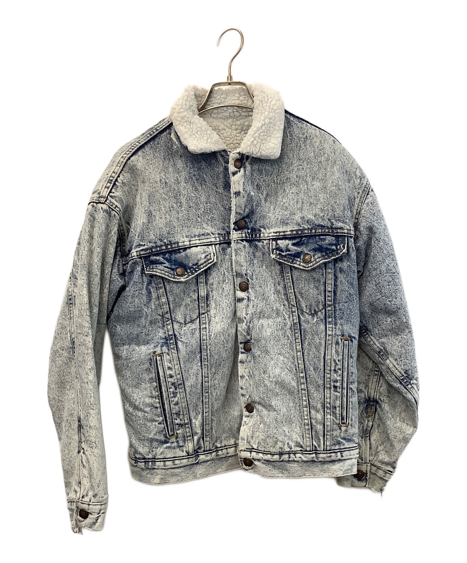 中古・古着通販】LEVI'S (リーバイス) 裏ボアデニムジャケット ブルー