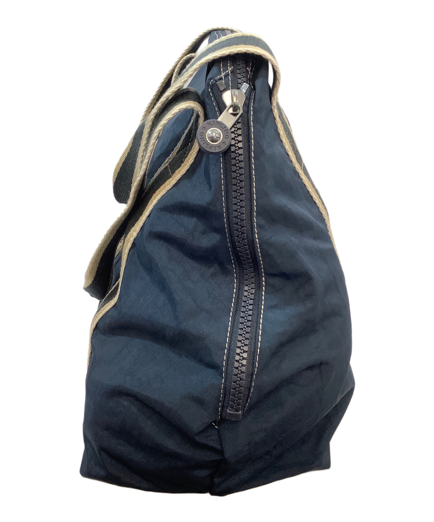 中古・古着通販】Kipling (キプリング) ボストンバッグ ネイビー