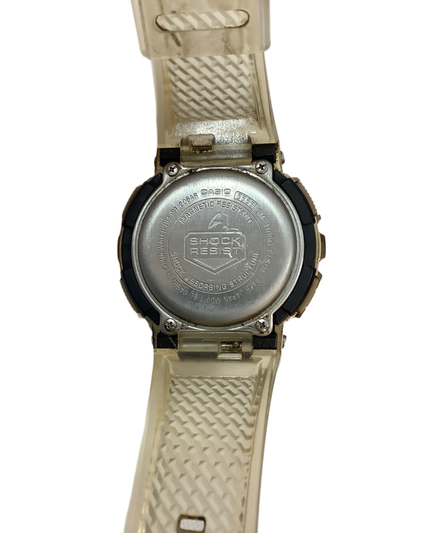 中古・古着通販】CASIO (カシオ) デジタルウォッチ ゴールド｜ブランド 