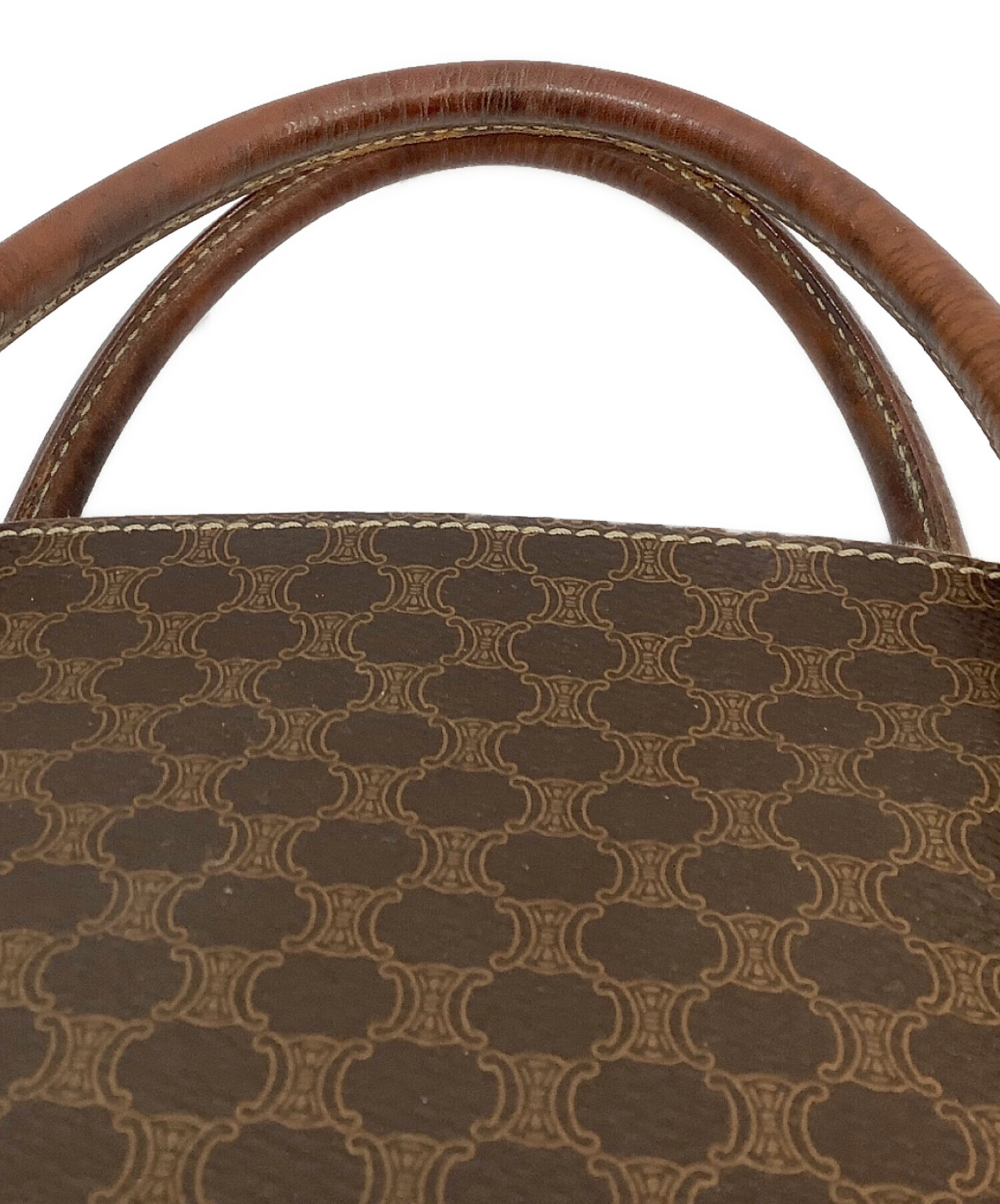中古・古着通販】CELINE (セリーヌ) 2WAYショルダーバッグ ブラウン 