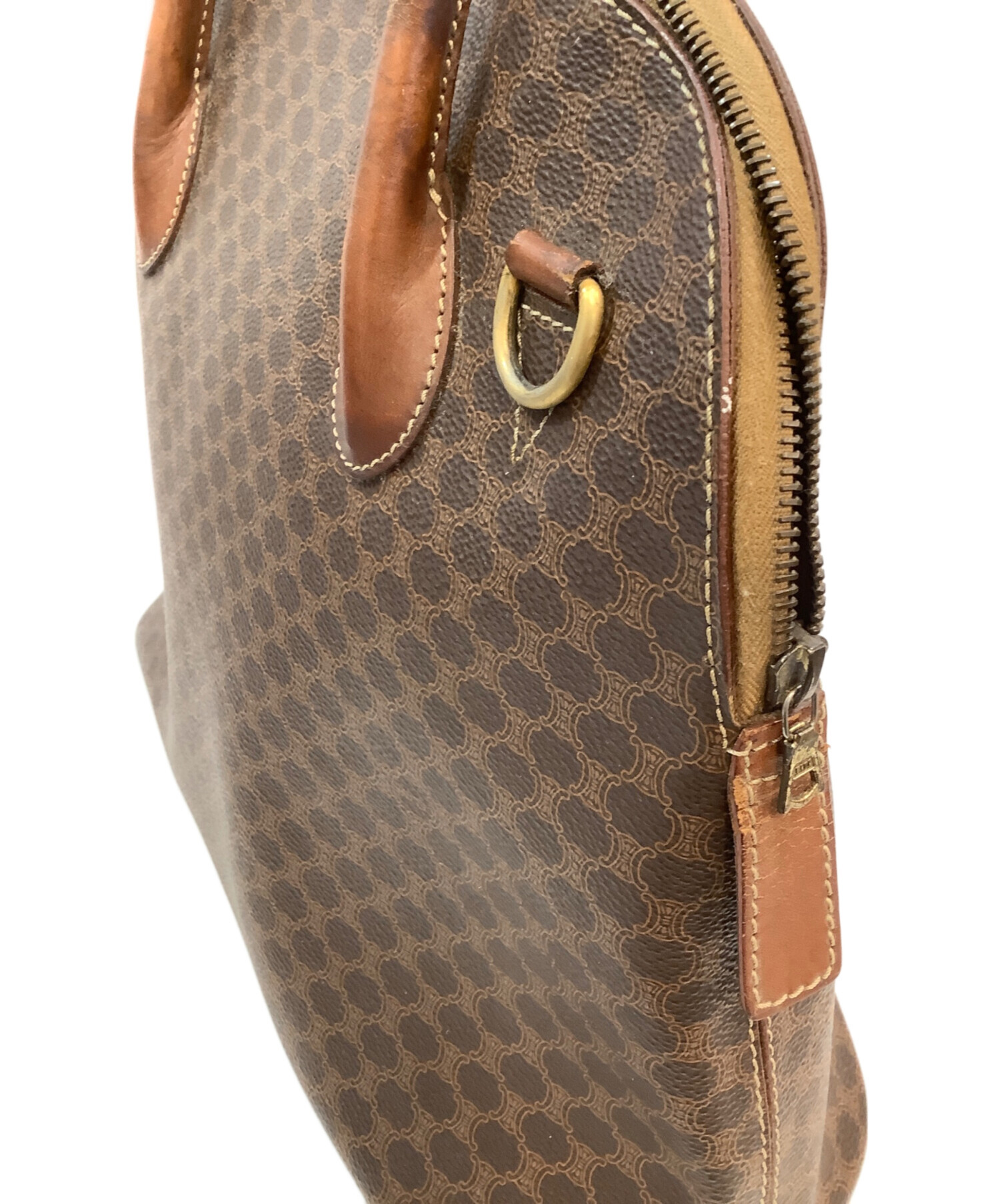 中古・古着通販】CELINE (セリーヌ) 2WAYショルダーバッグ ブラウン 