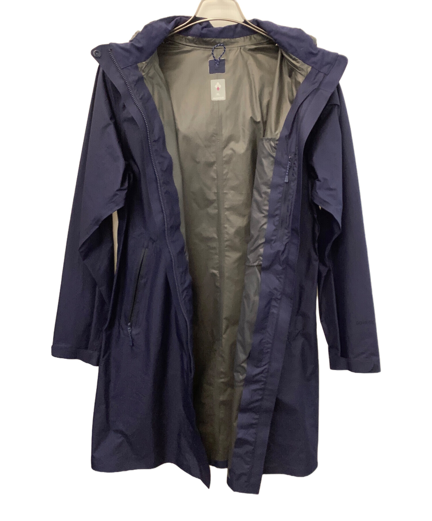 【美品】mont-bell ネイビー　トラベルコート 美品】mont-bell ネイビー トラベルコート - メルカリ