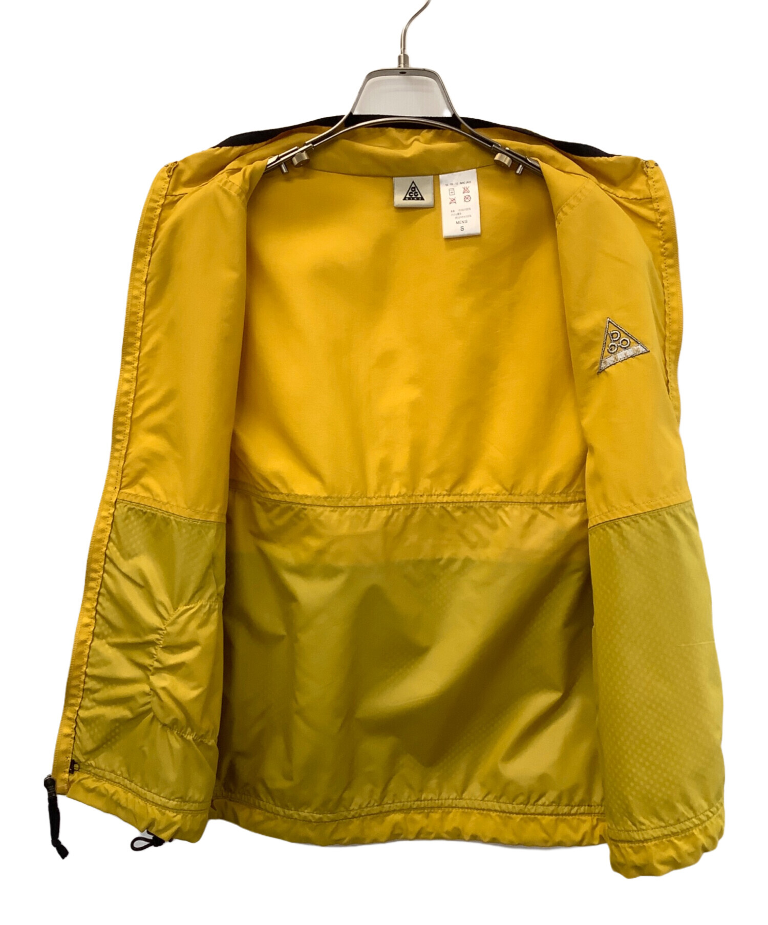 NIKE ACG メッシュパネルベスト イエロー 古着 アメカジ ストリート L 中古・古着通販】NIKE ACG (ナイキエーシージー) メッシュナイロン