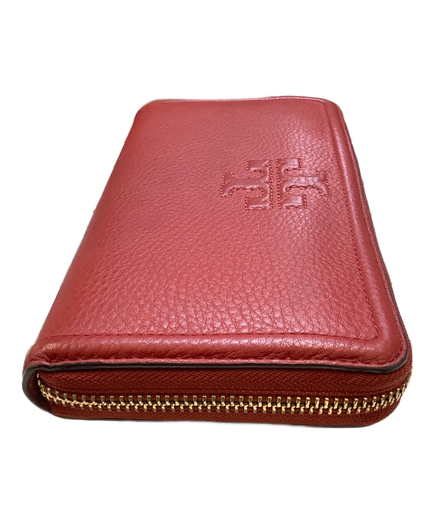 中古・古着通販】TORY BURCH (トリーバーチ) 長財布 レッド｜ブランド