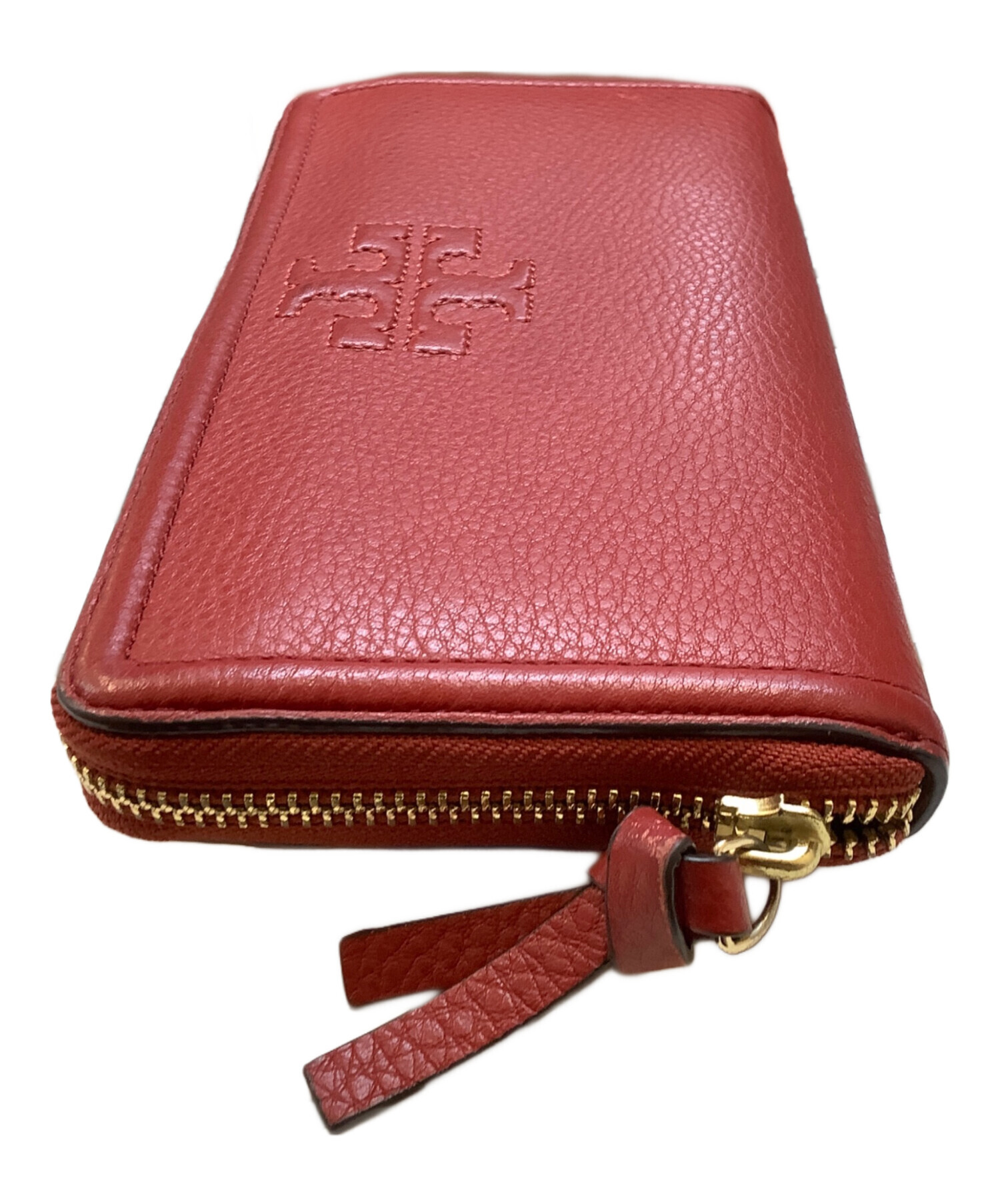 中古・古着通販】TORY BURCH (トリーバーチ) 長財布 レッド｜ブランド