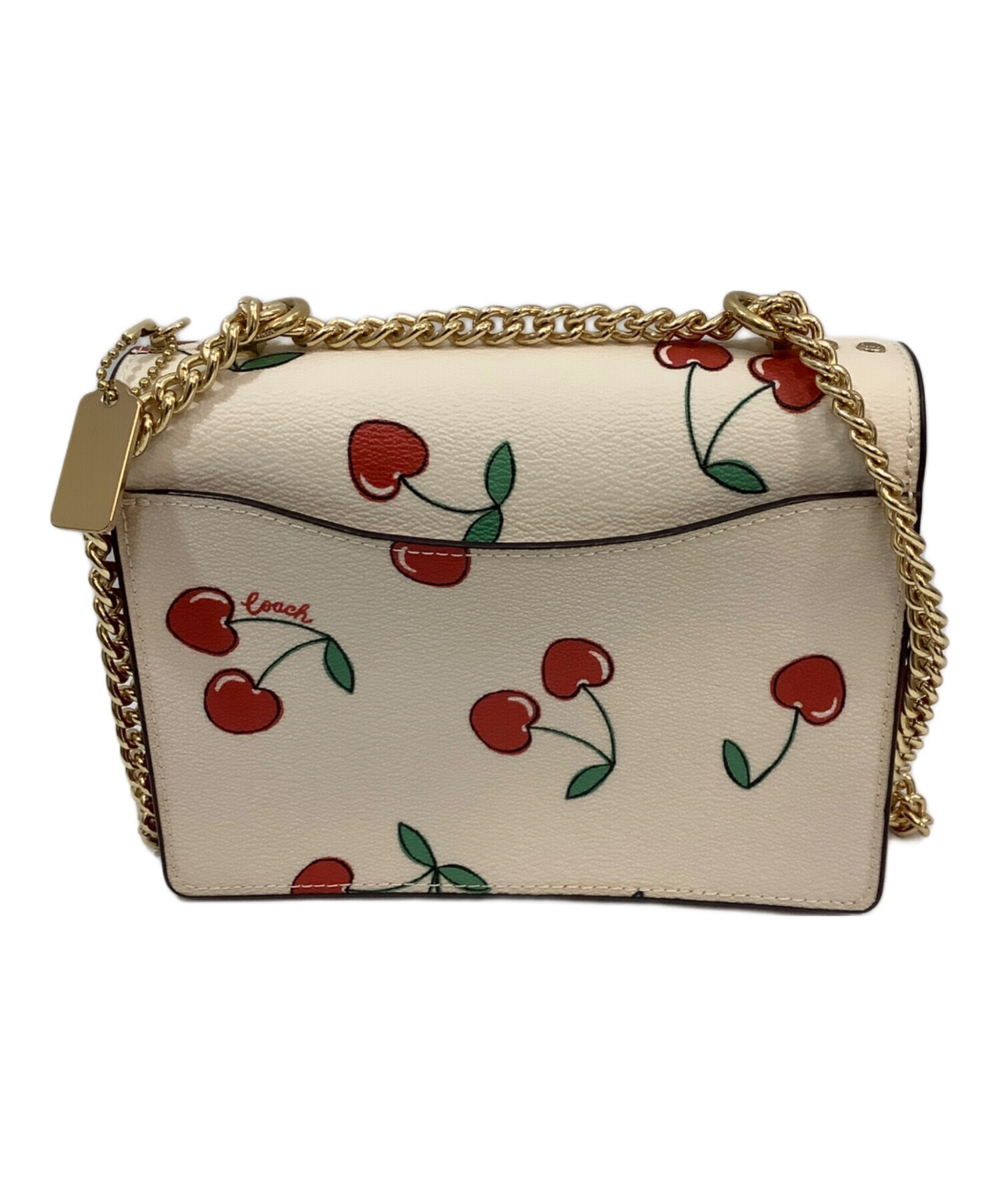 Coach ショルダーバッグ レッド/ベージュ ショルダーバッグ COACH 