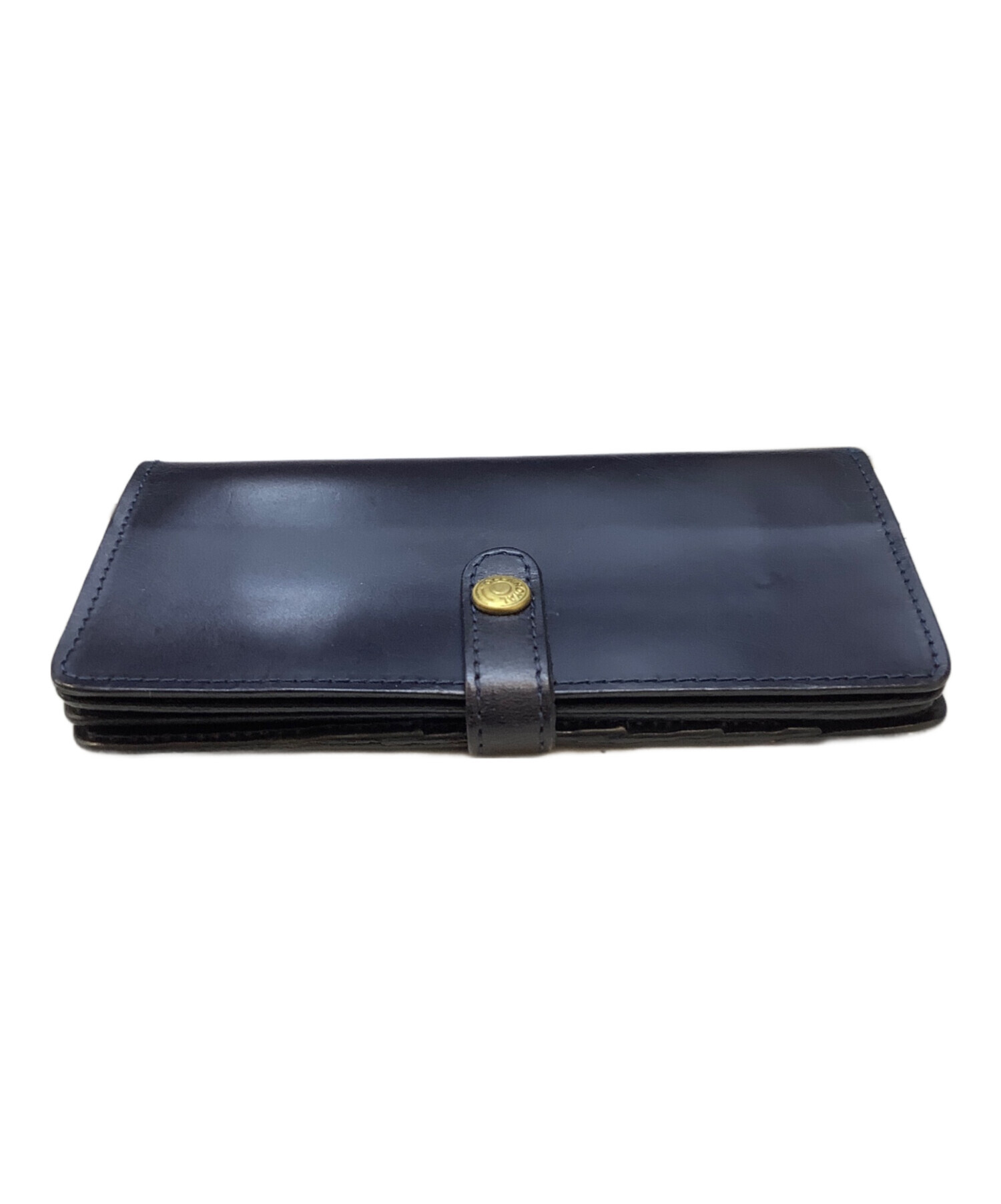 中古・古着通販】GLENROYAL (グレンロイヤル) 長財布 ネイビー 