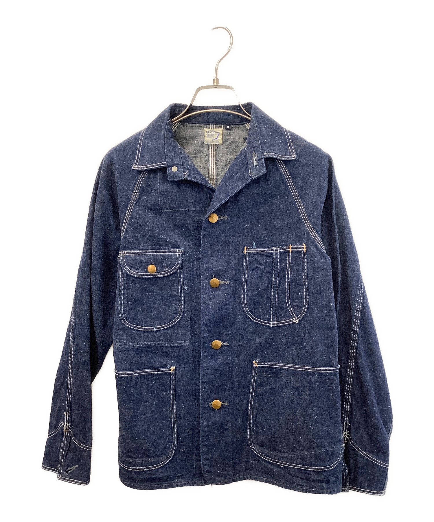 中古・古着通販】orSlow (オアスロウ) デニムジャケット インディゴ 