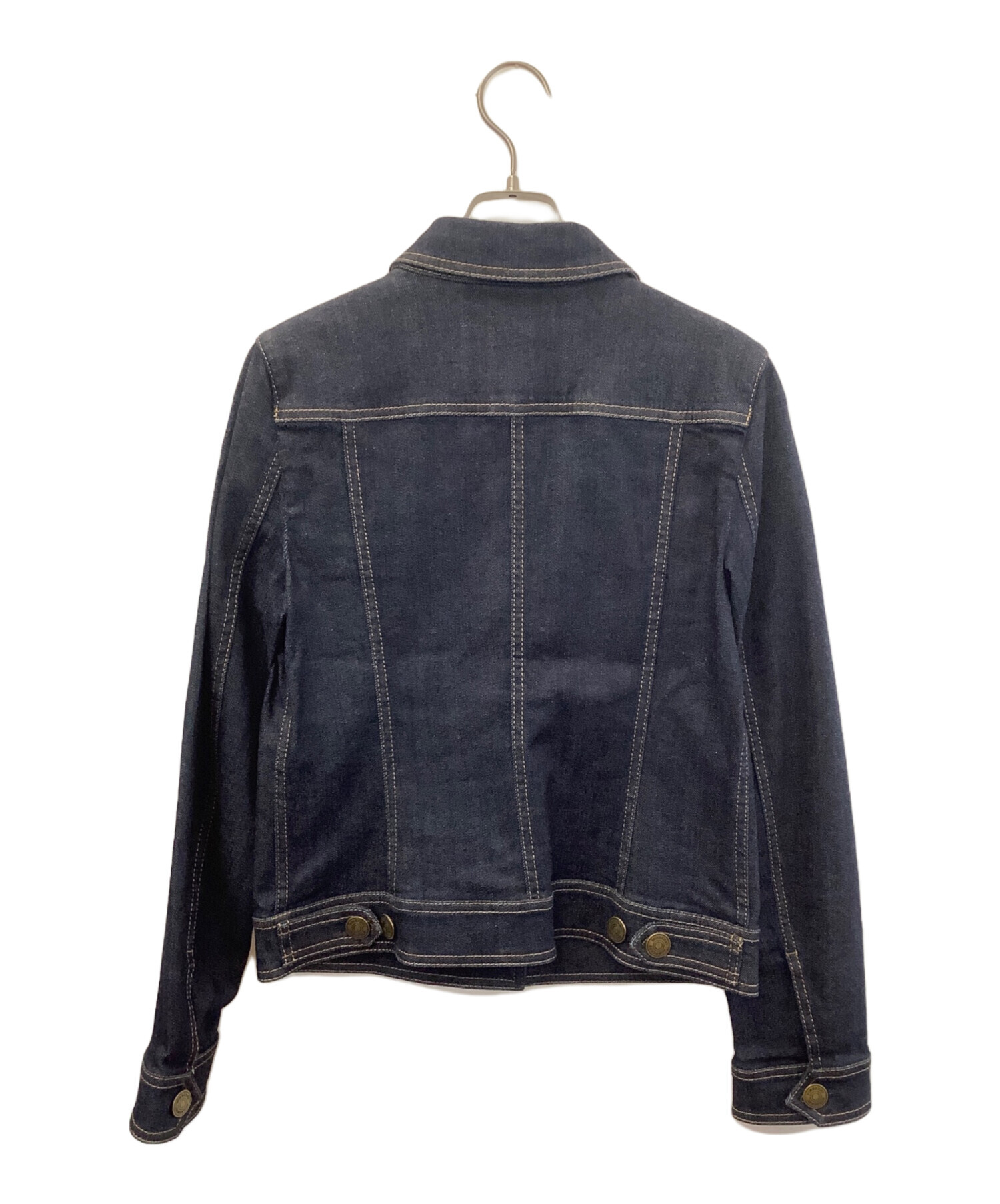 ☆美品☆バーバリー ロンドン デニムジャケット ベージュ ノバチェック 15号 BURBERRY LONDON バーバリーロンドン デニムジャケット 15 ベージュ系