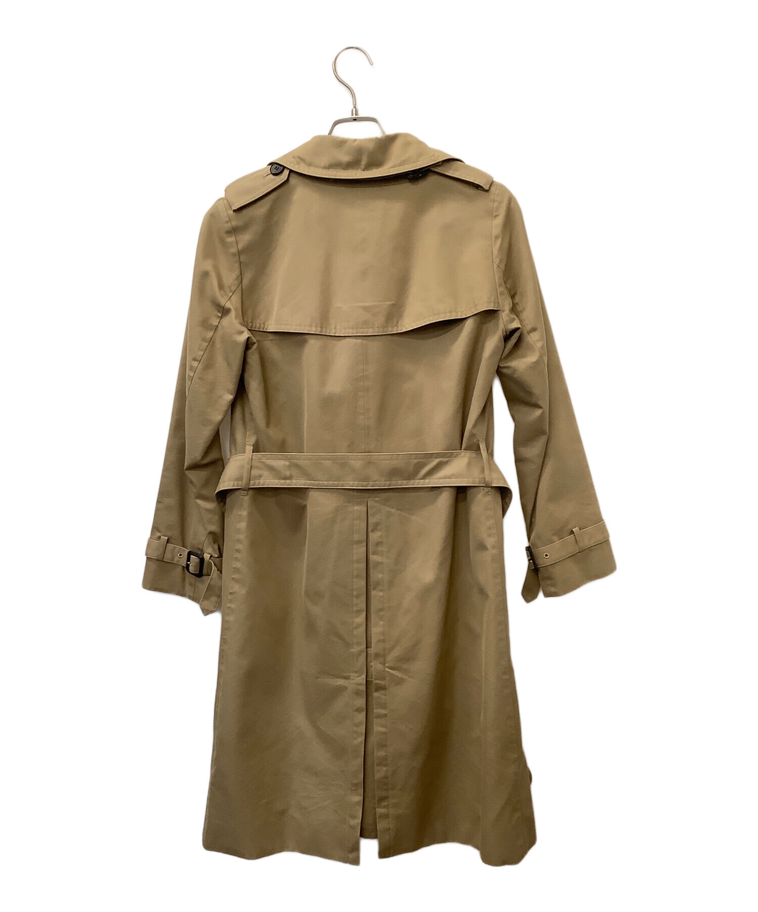 HYKEトレンチコート ベージュ　size2 楽天市場】HYKE【ハイク】 2016年製 162-17093 ウールライナー付き BIG