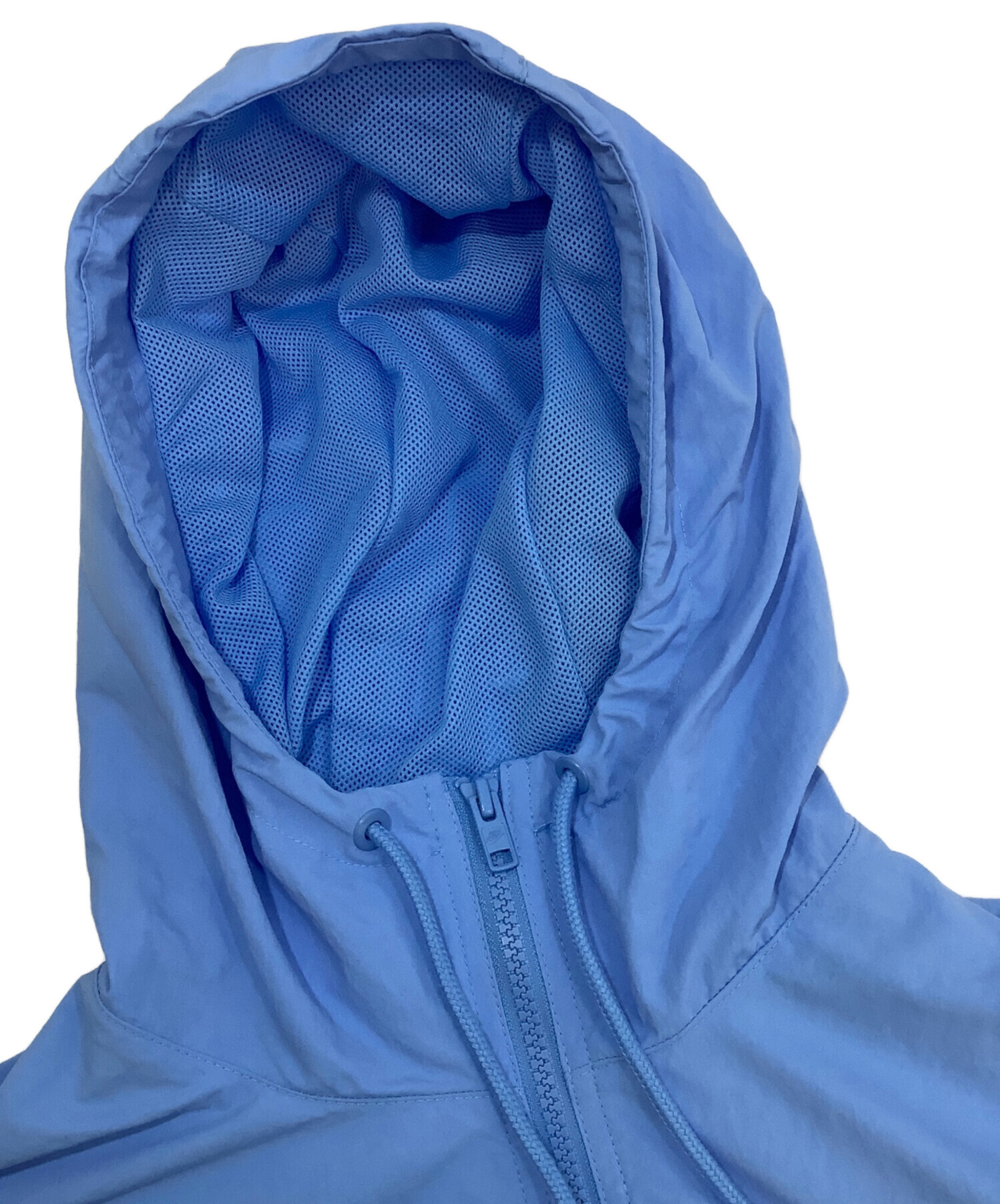 中古・古着通販】NIKE (ナイキ) ナイロンパーカー スカイブルー サイズ