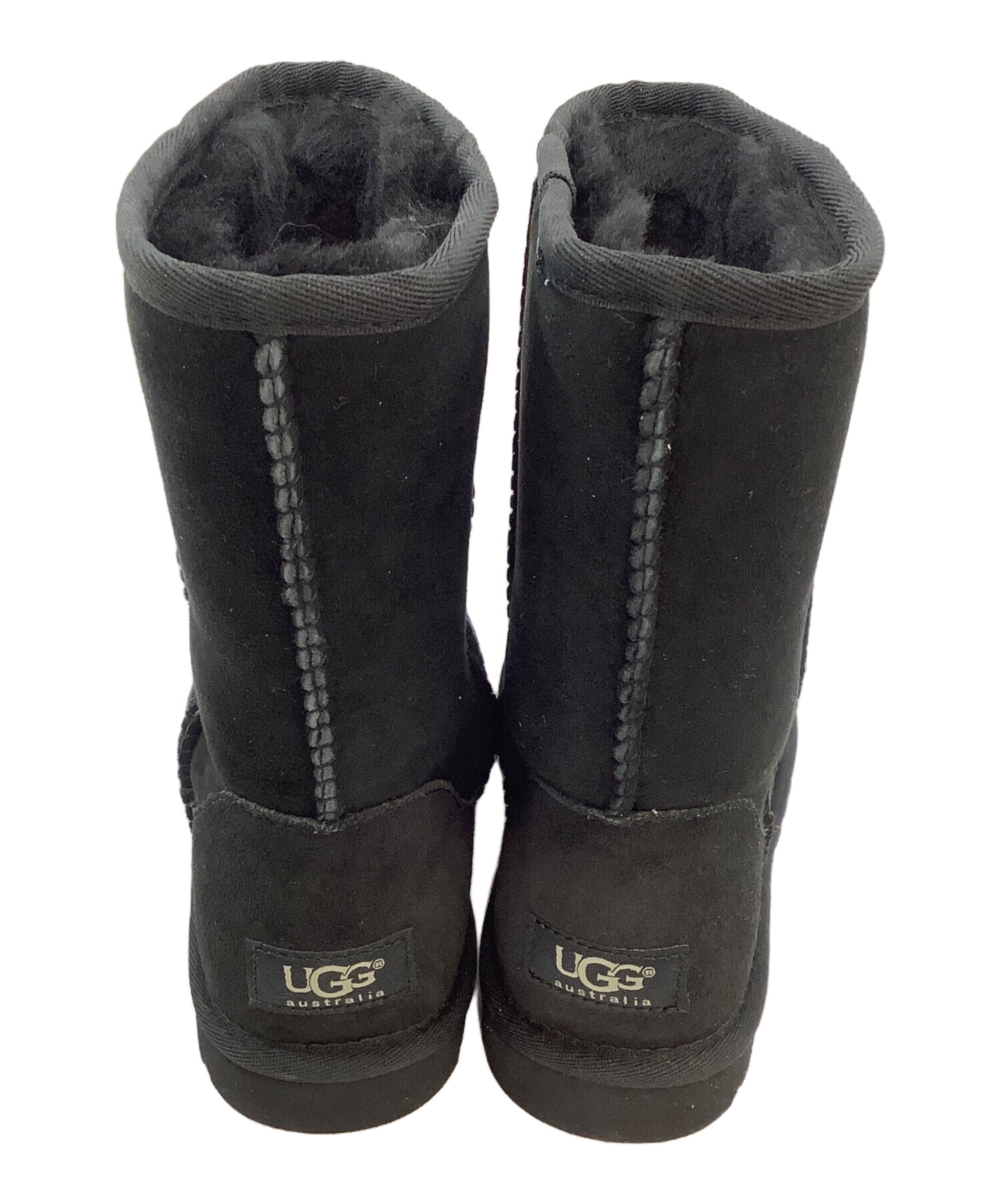 【未使用】UGG アグ　ムートンブーツ ショートブーツ ブラック　24cm 楽天市場】UGG アグ Classic Mini Platform ムートンブーツ クラシック