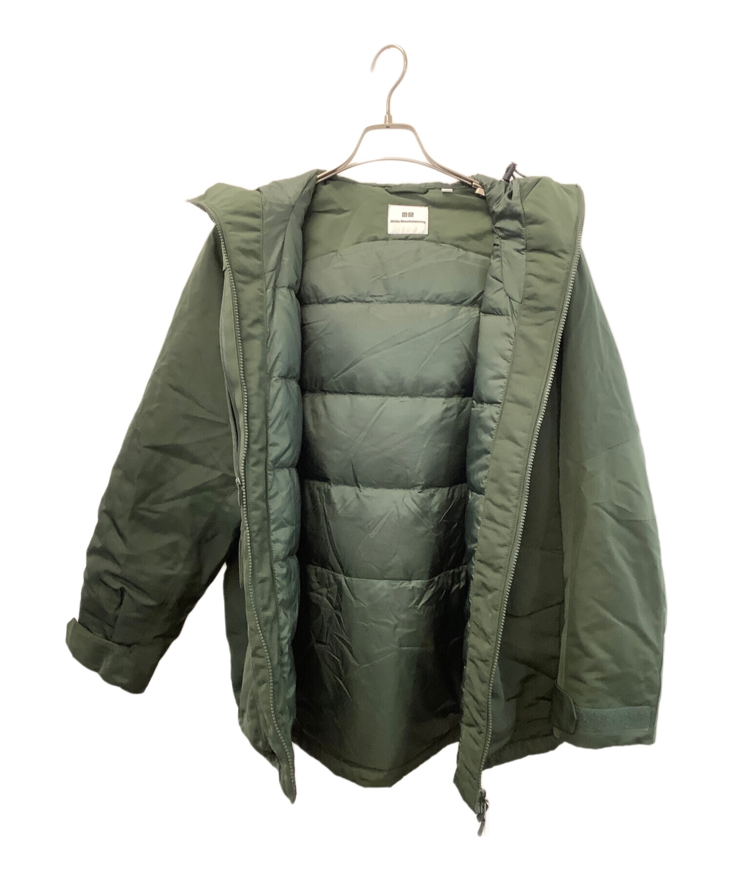 中古・古着通販】UNIQLO (ユニクロ) ダウンオーバーサイズパーカ 