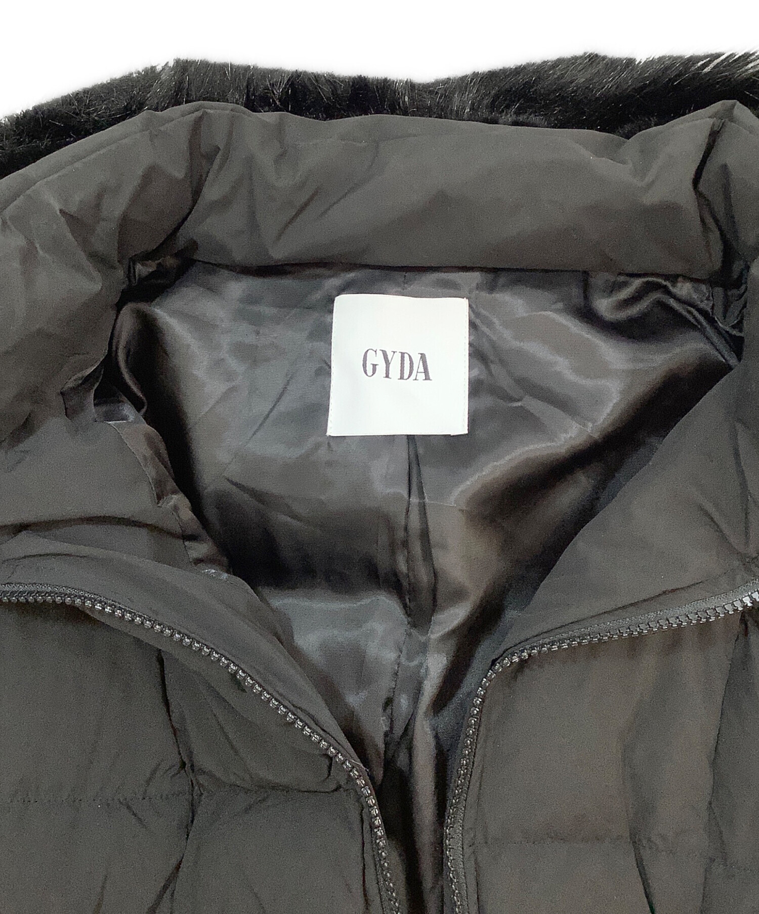 中古・古着通販】GYDA (ジェイダ) ダウンジャケット ブラック