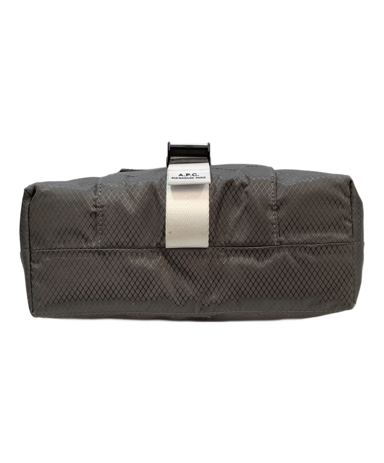 A.P.C. アーペーセー ショルダーバッグ  グレー 【古着】【中古】【送料無料】 中古・古着通販】A.P.C. (アーペーセー) ショルダーバッグ グレー