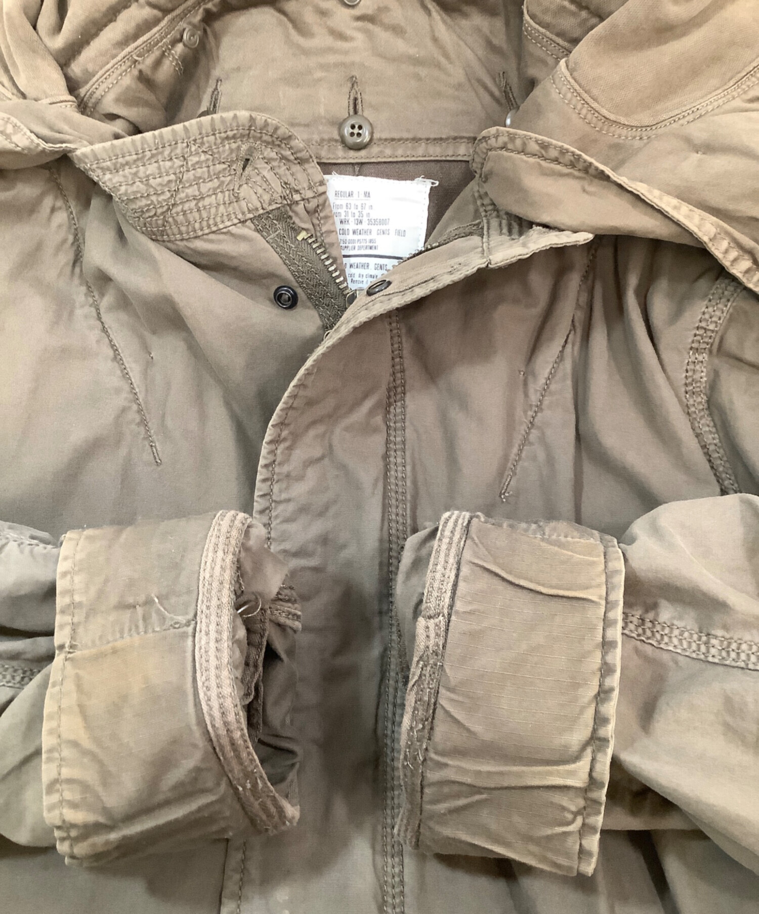 中古・古着通販】goa (ゴア) モッズコート ブラウン サイズ:1