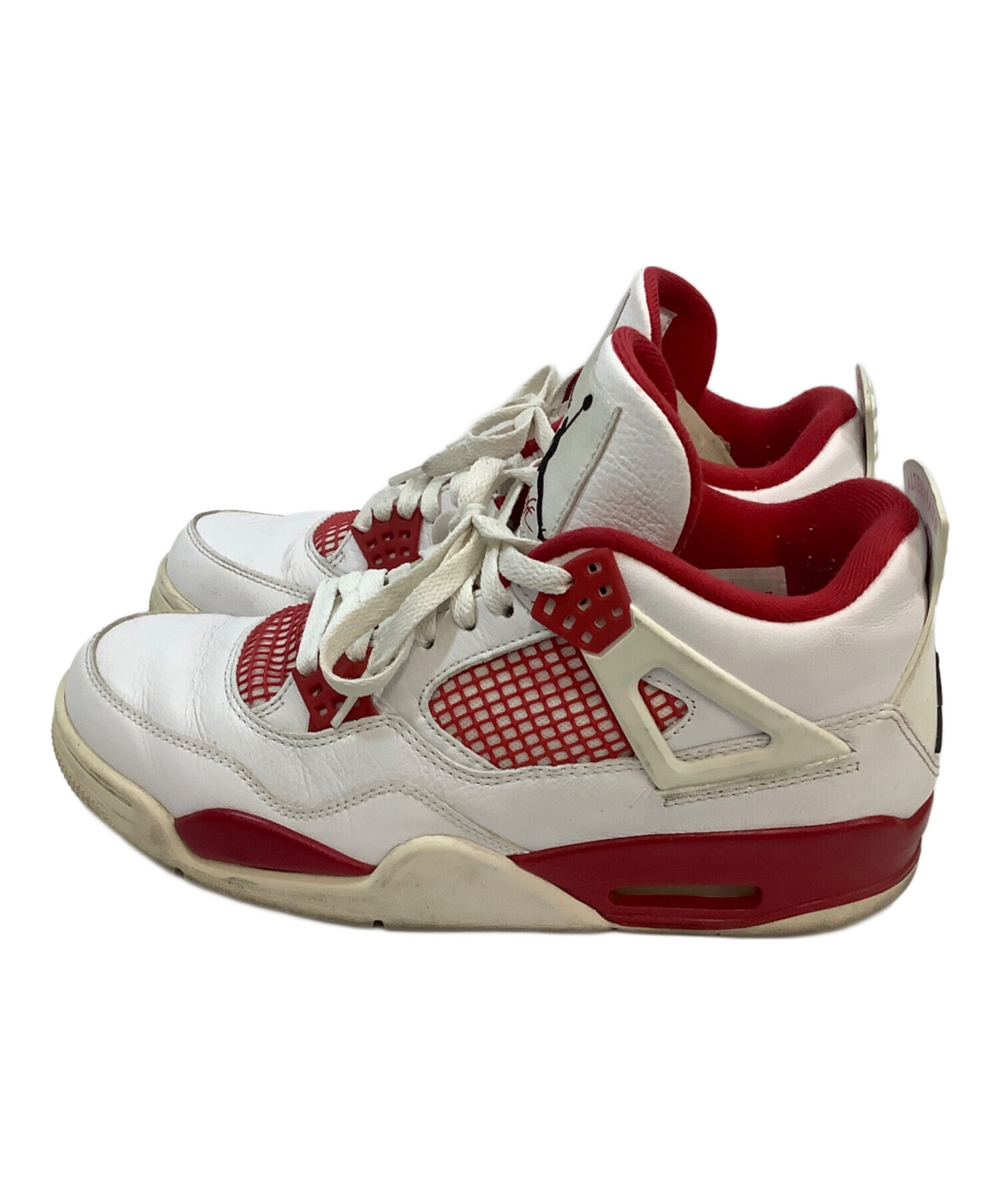 中古・古着通販】NIKE (ナイキ) AIR JORDAN 4 Retro ホワイト×レッド 