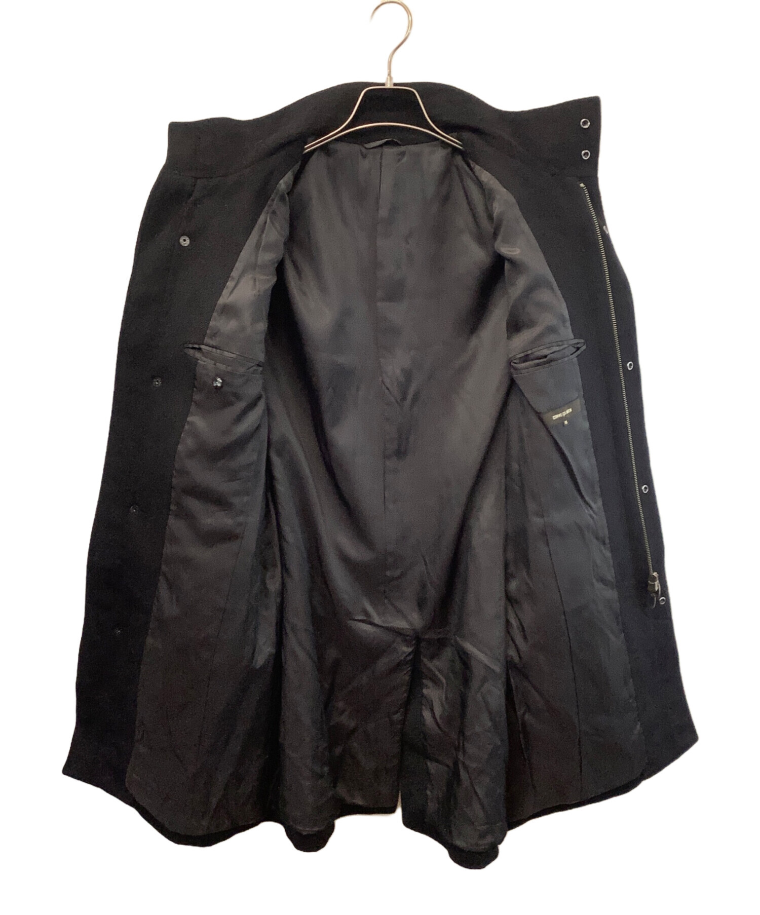 新品未使用！タグ付き！COMME CA MEN ハーフコート！ネイビーサイズM！ 中古・古着通販】COMME CA MEN (コムサ・メン) コート ネイビー サイズ